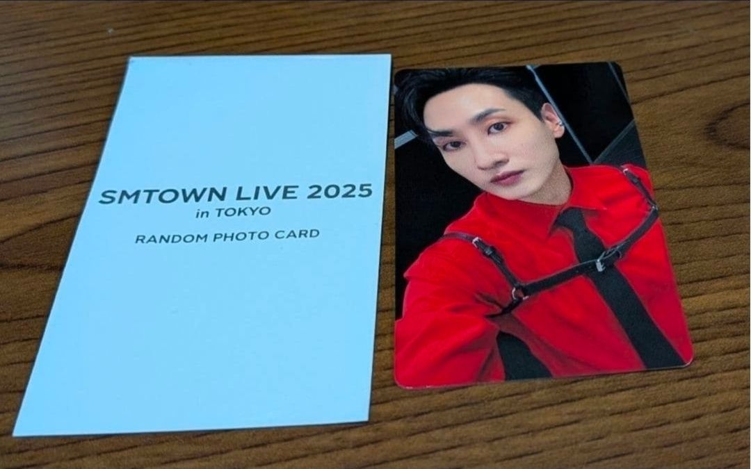 SM TOWN live 隨機卡 銀赫