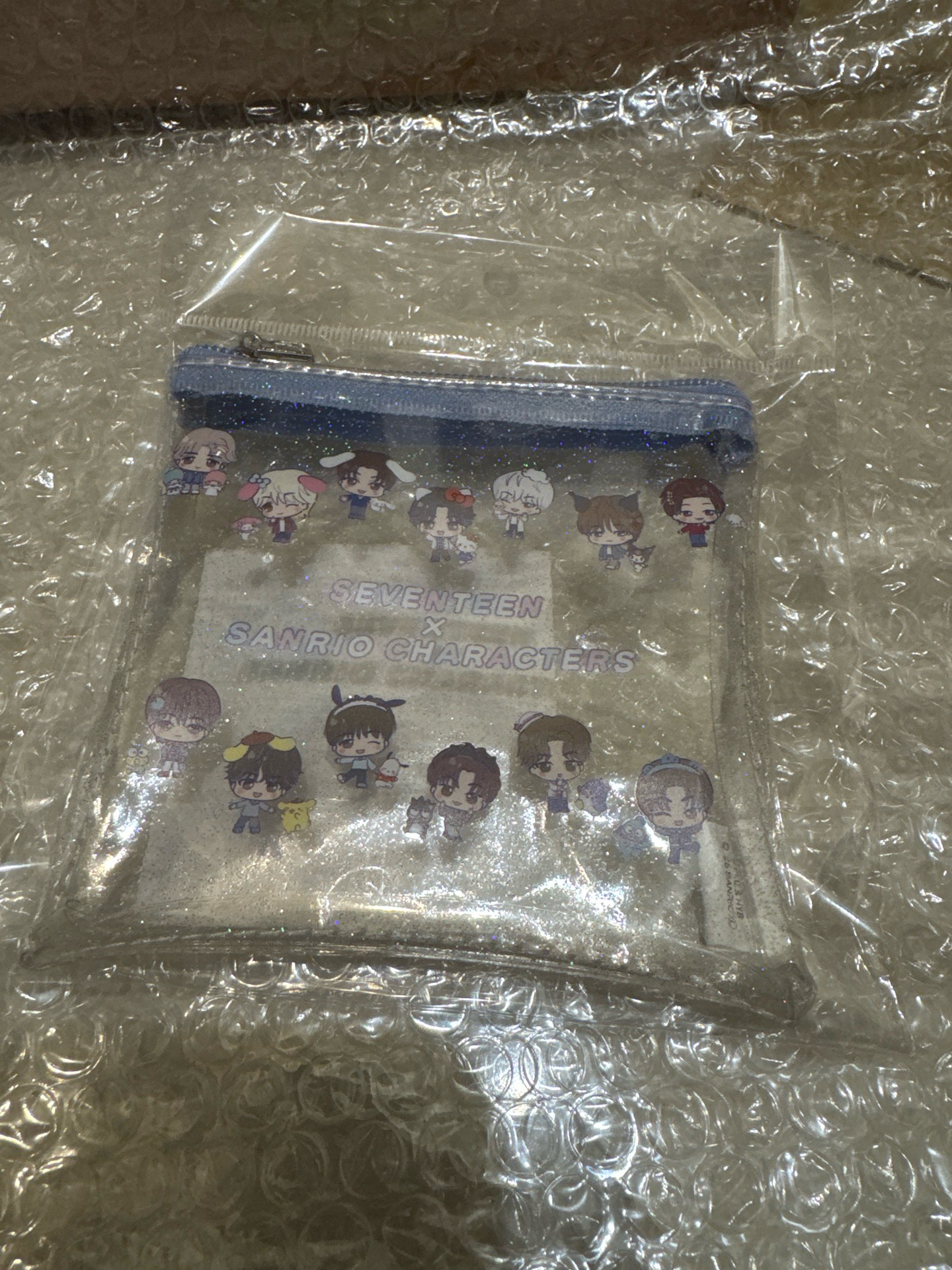 SEVENTEEN 三麗鷗聯名 PVC 零錢包