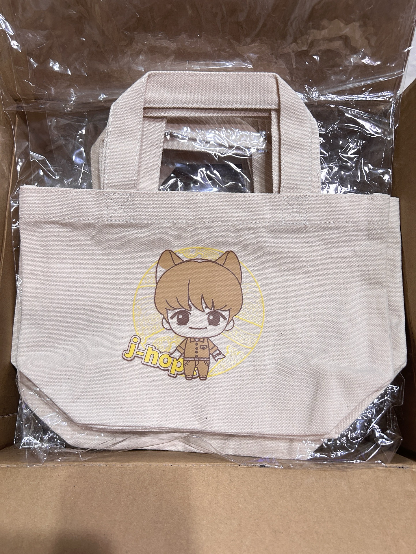 BTS tinytan 帆布袋