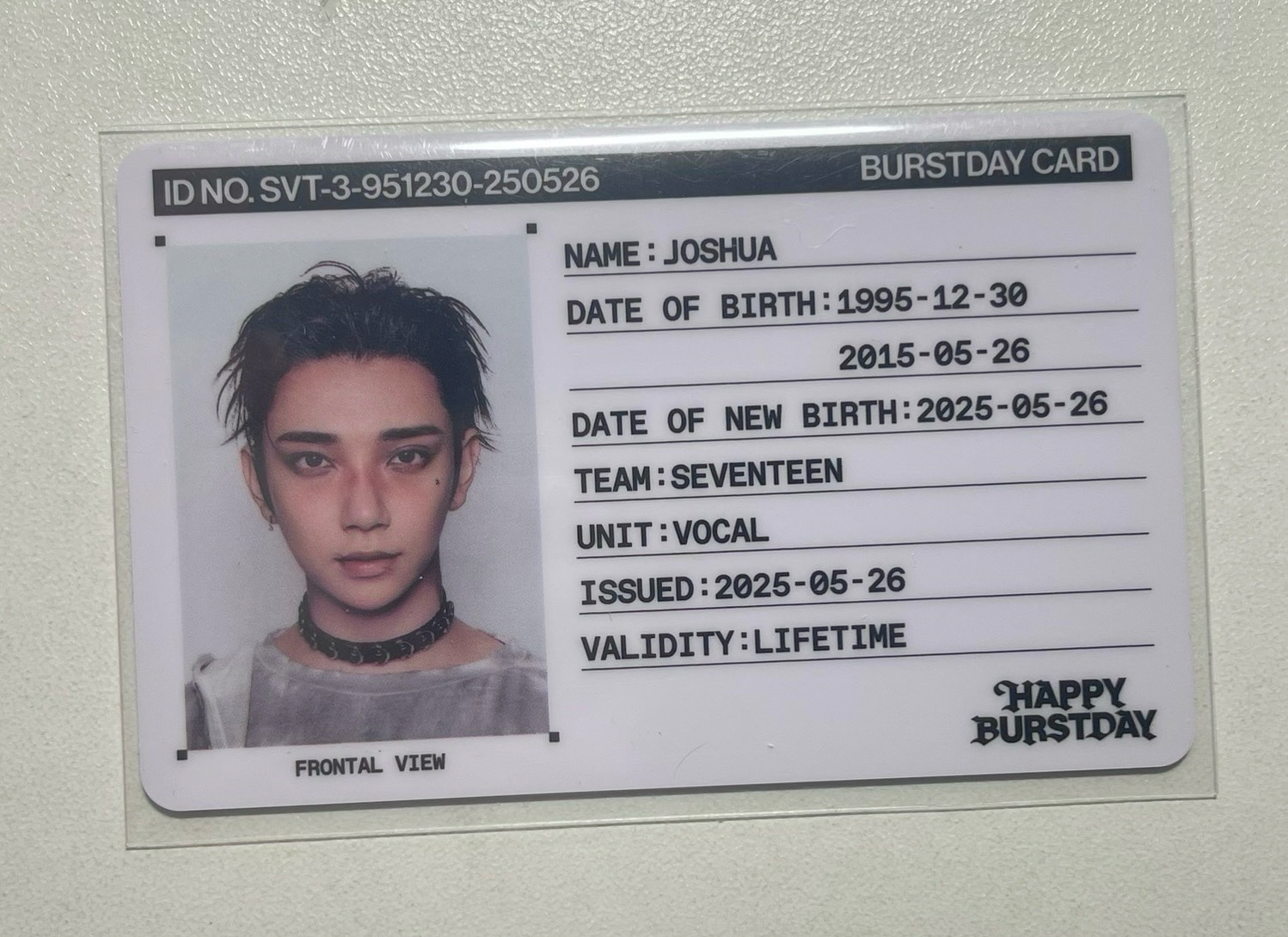 正五 專輯卡 ID卡 秀