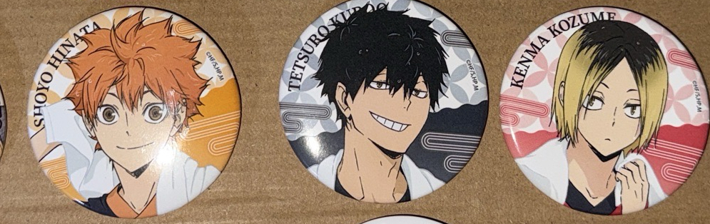 極樂湯 徽章 第一彈