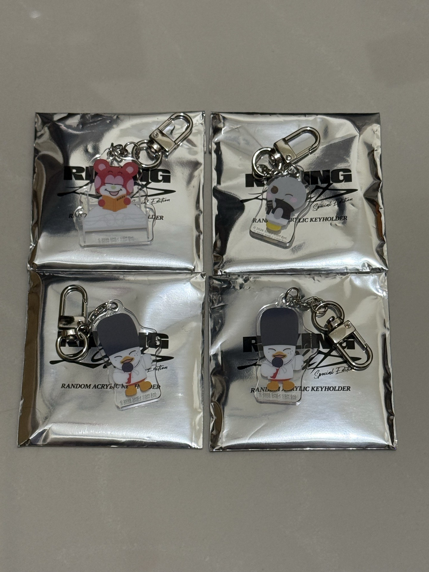 RIIZE東蛋場週吊飾