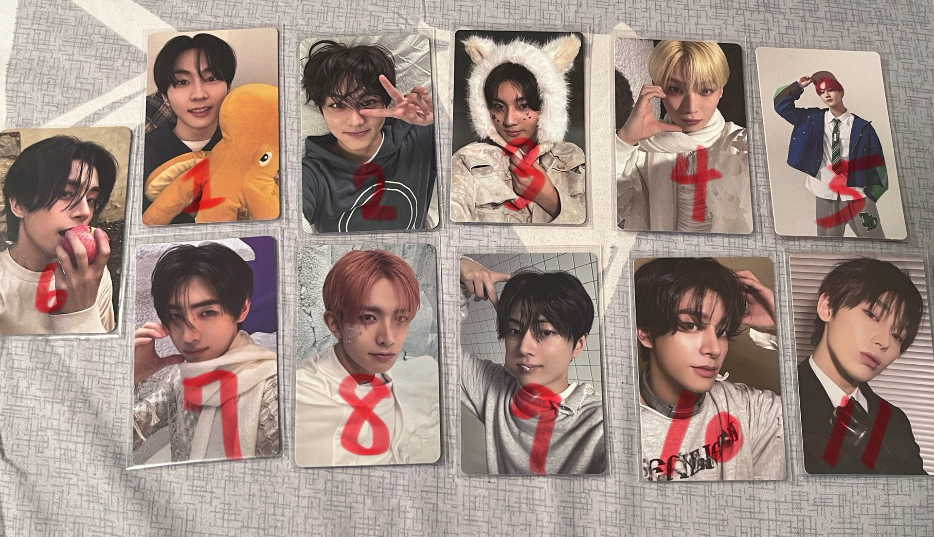 enhypen 專輯小卡 特典