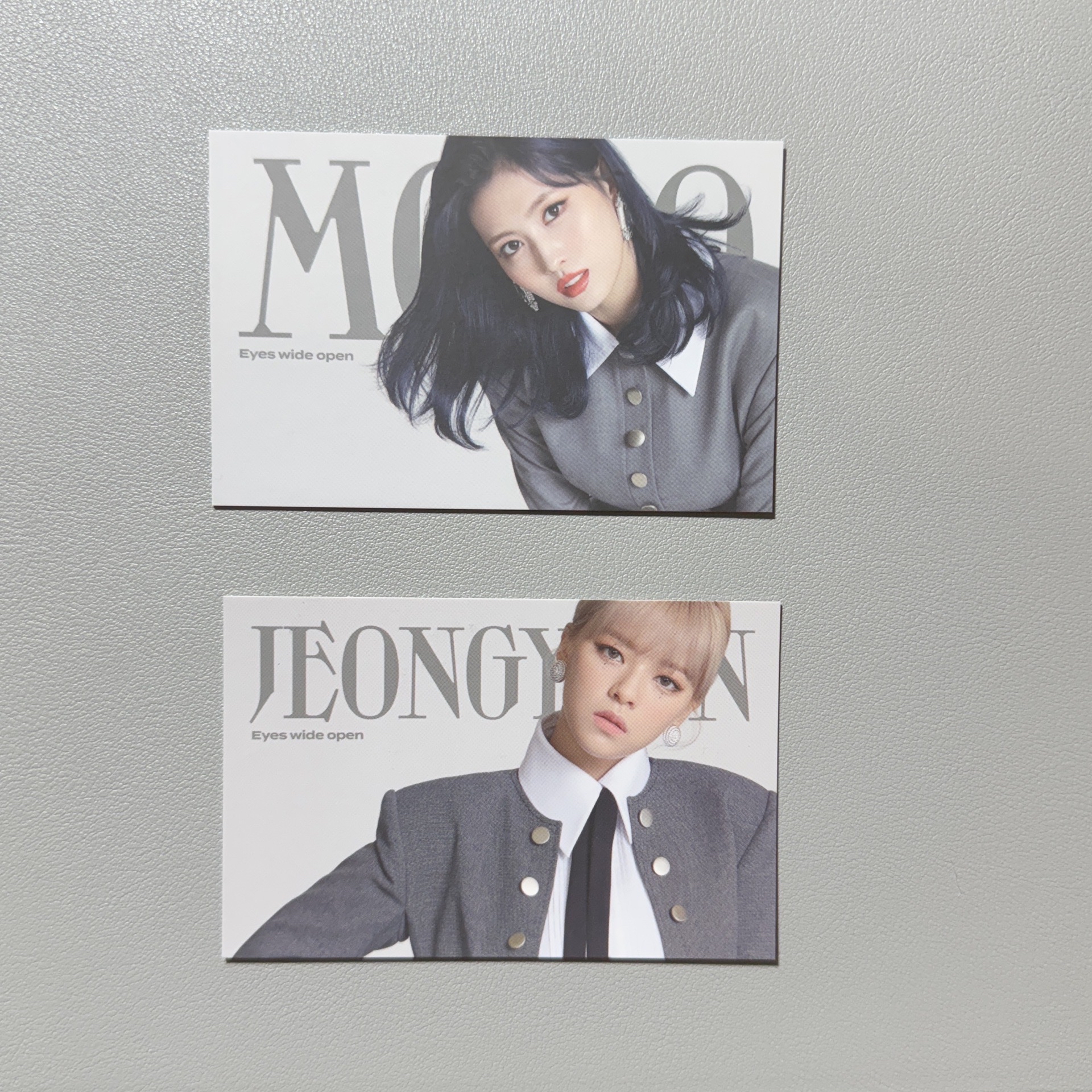 Eyes wide open 留言卡