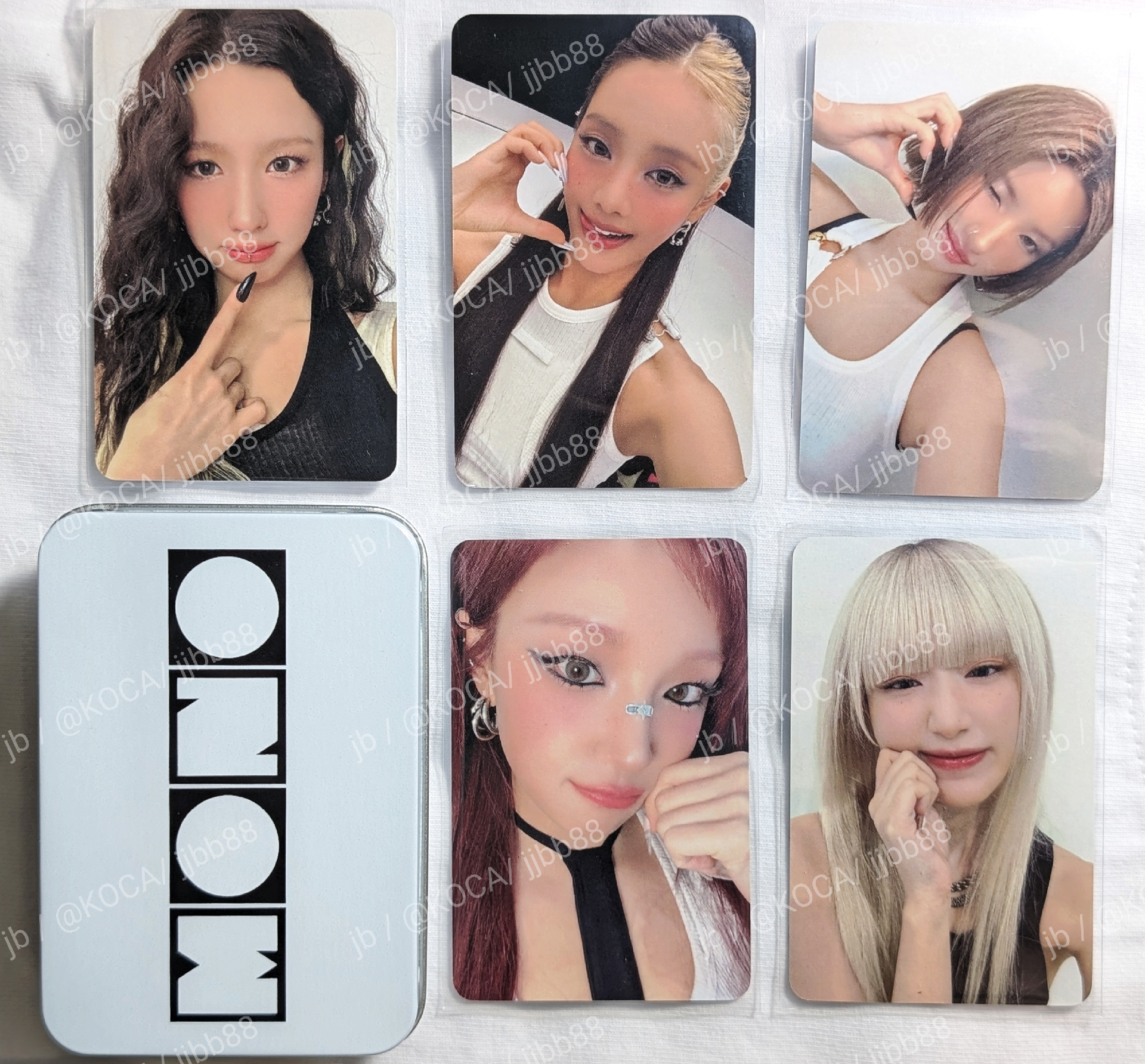 MONO◼️◻️ mini FM 逆應援 打歌卡 [套出/單出] 有鐵盒