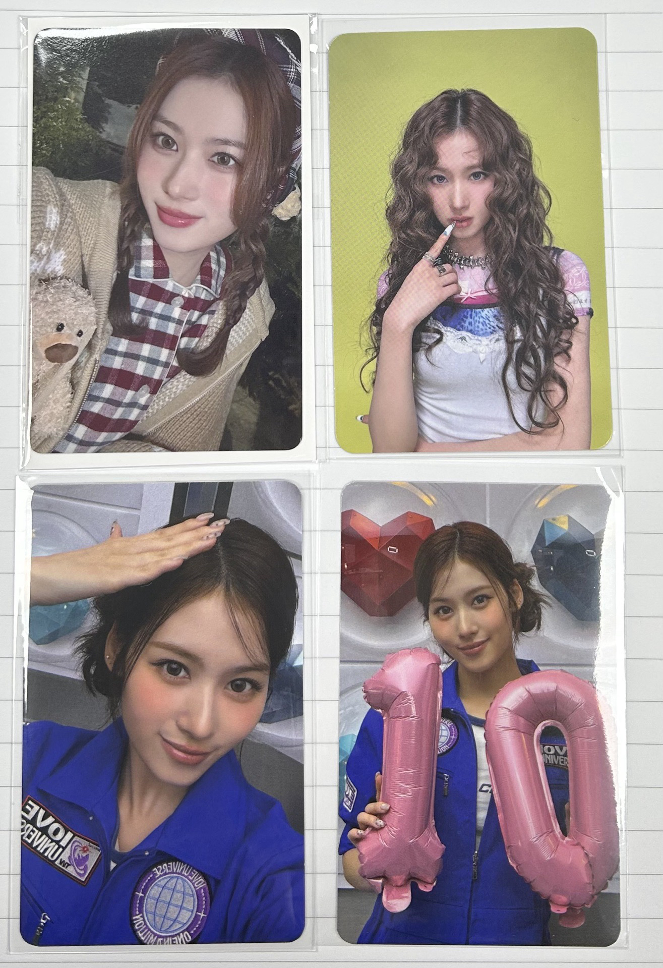 TWICE 冬日快閃 十週年 滿額卡 特典卡