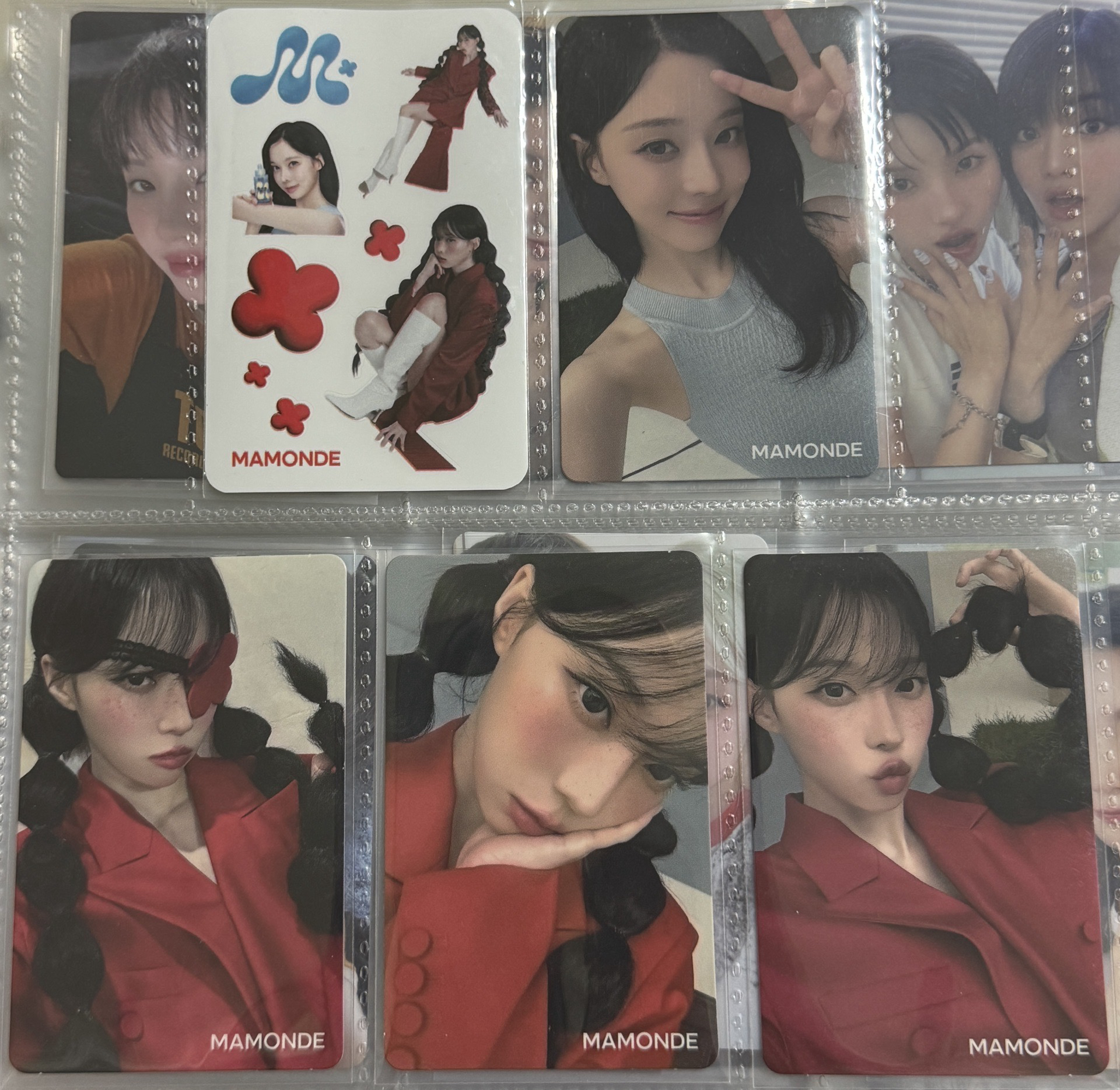 aespa 冬天 winter 夢妝 代言卡