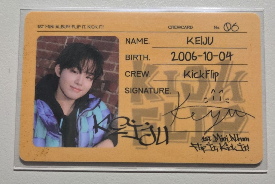 迷一 專輯卡 id卡