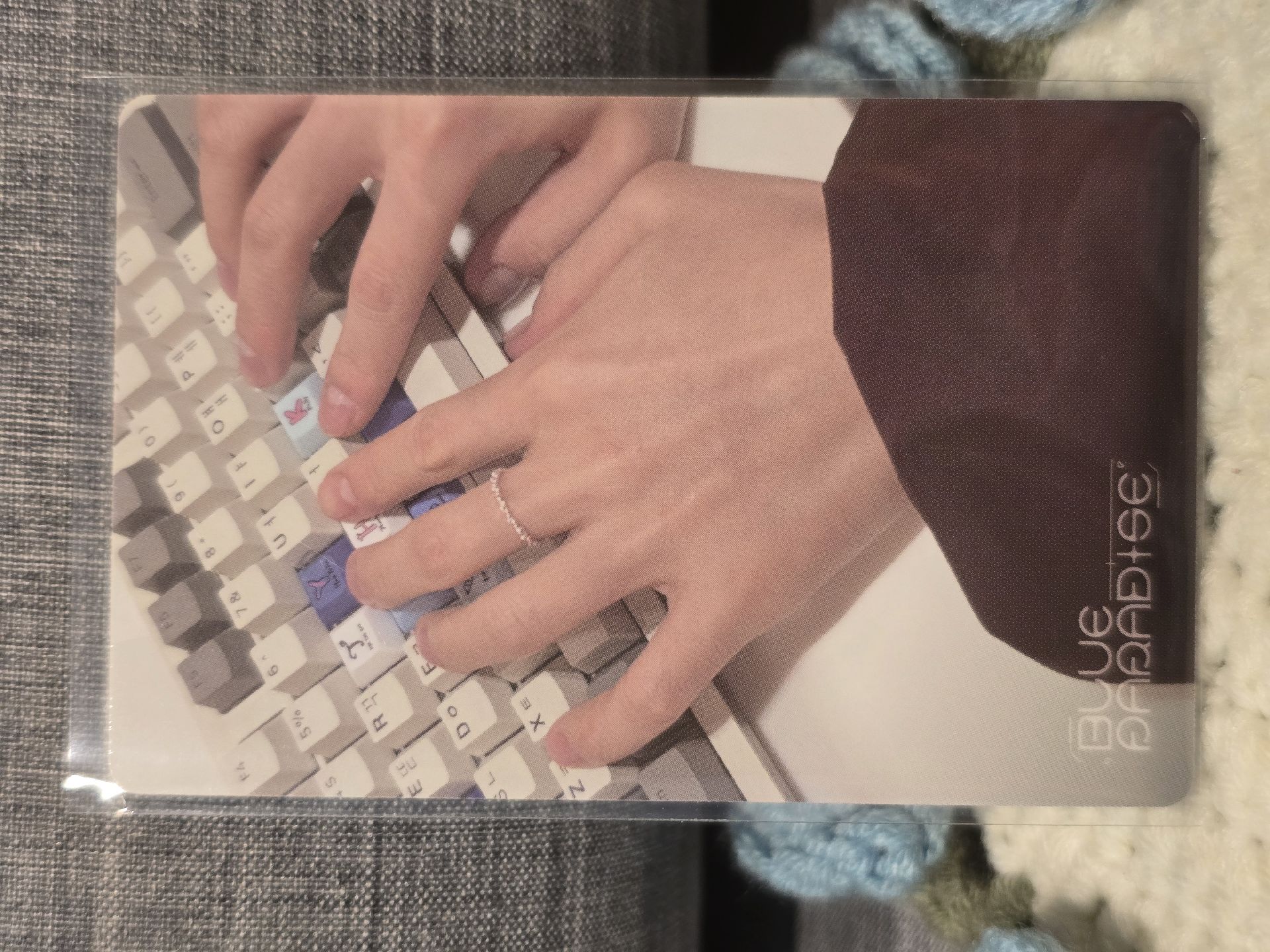 昊 專輯卡 迷五 鍵帽專卡 拉小提琴的美手