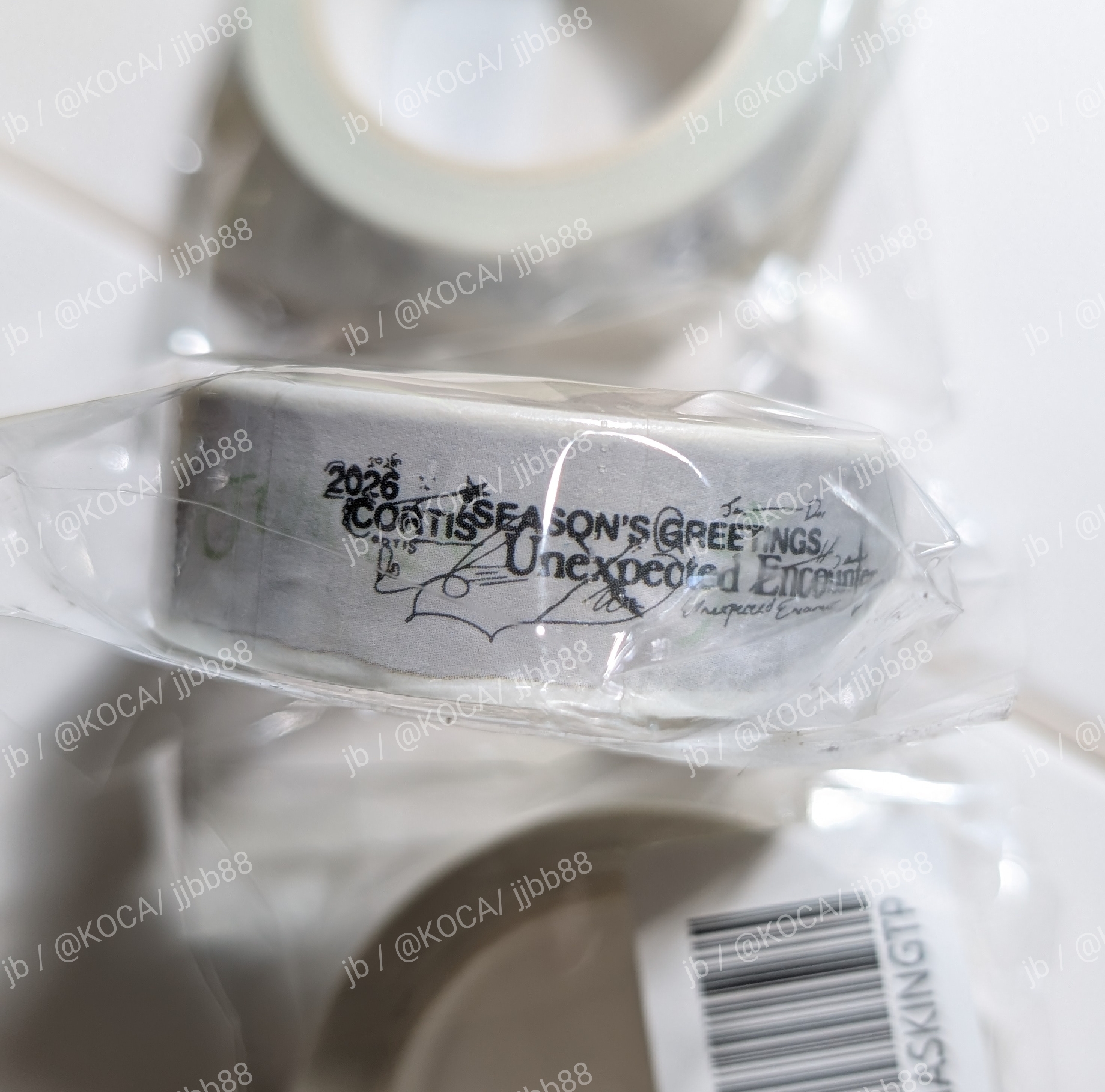 2026年曆 wvs特典 紙膠帶