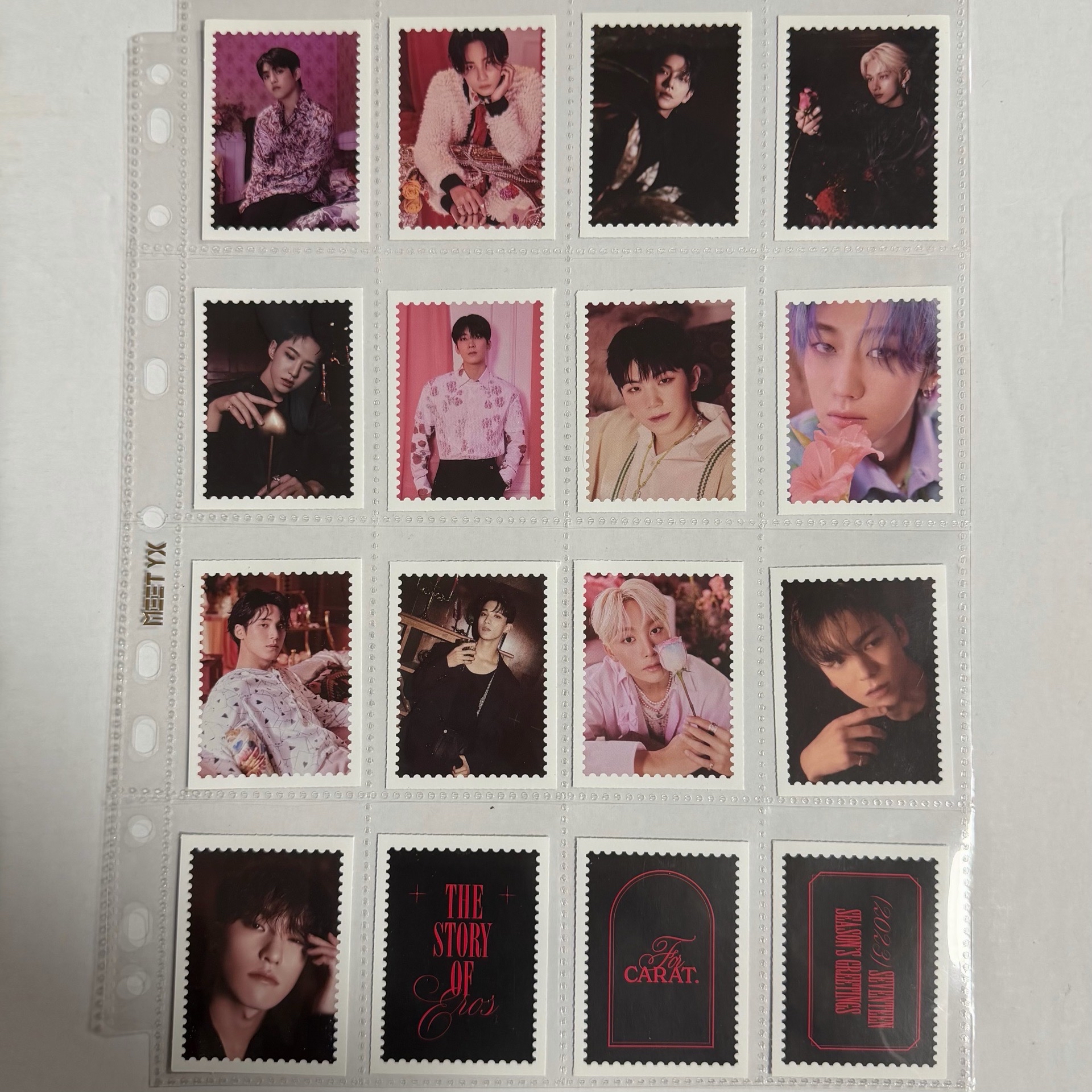 💎SEVENTEEN 23’年曆 wvs 特典卡 郵票