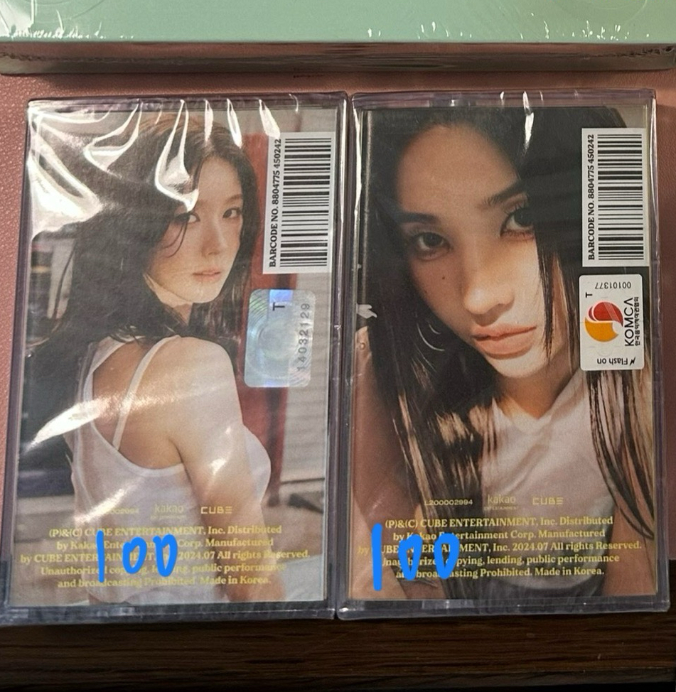 迷七卡帶未拆（麵/娟）