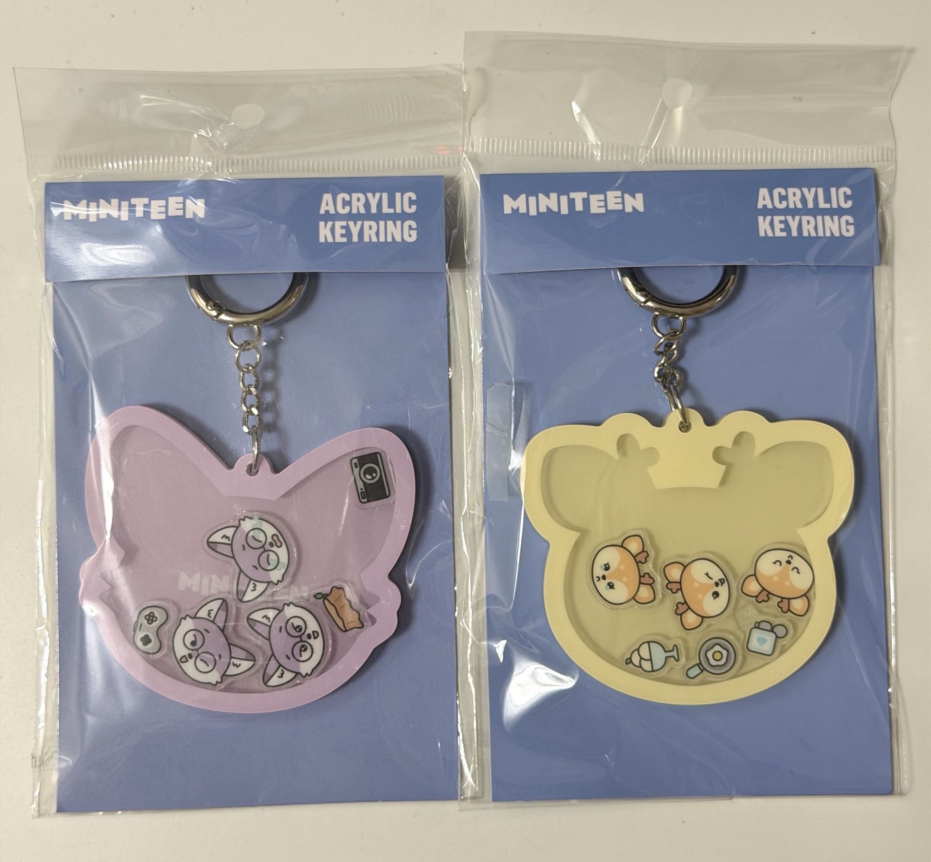 Miniteen壓克力鑰匙圈
