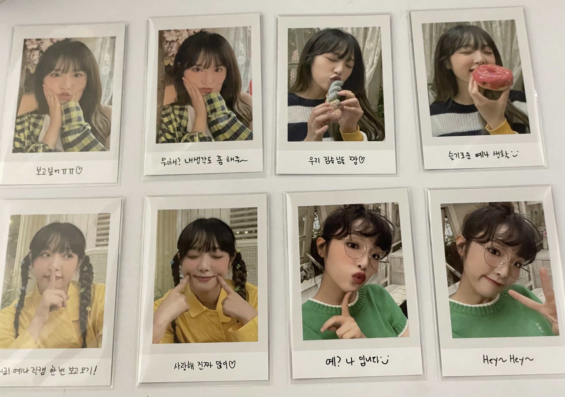 2021生日 周邊卡 DIY拍立得 Yena