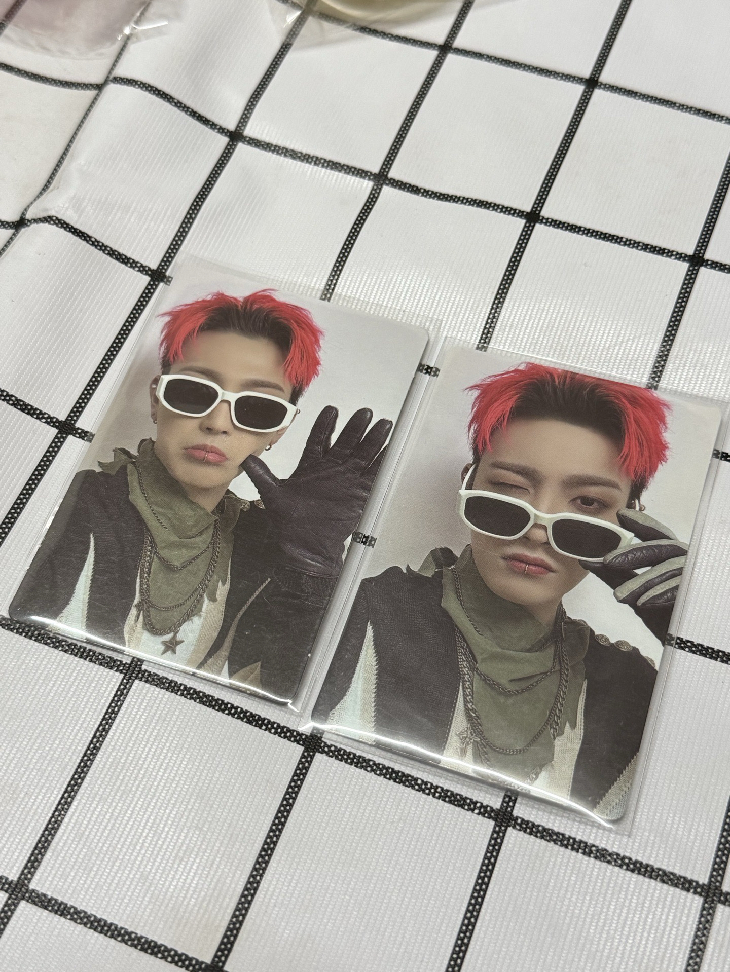 紅髮墨鏡弘中專卡set