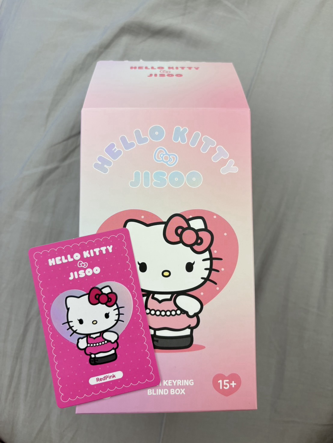 JISOOXKITTY REDPINK桃紅