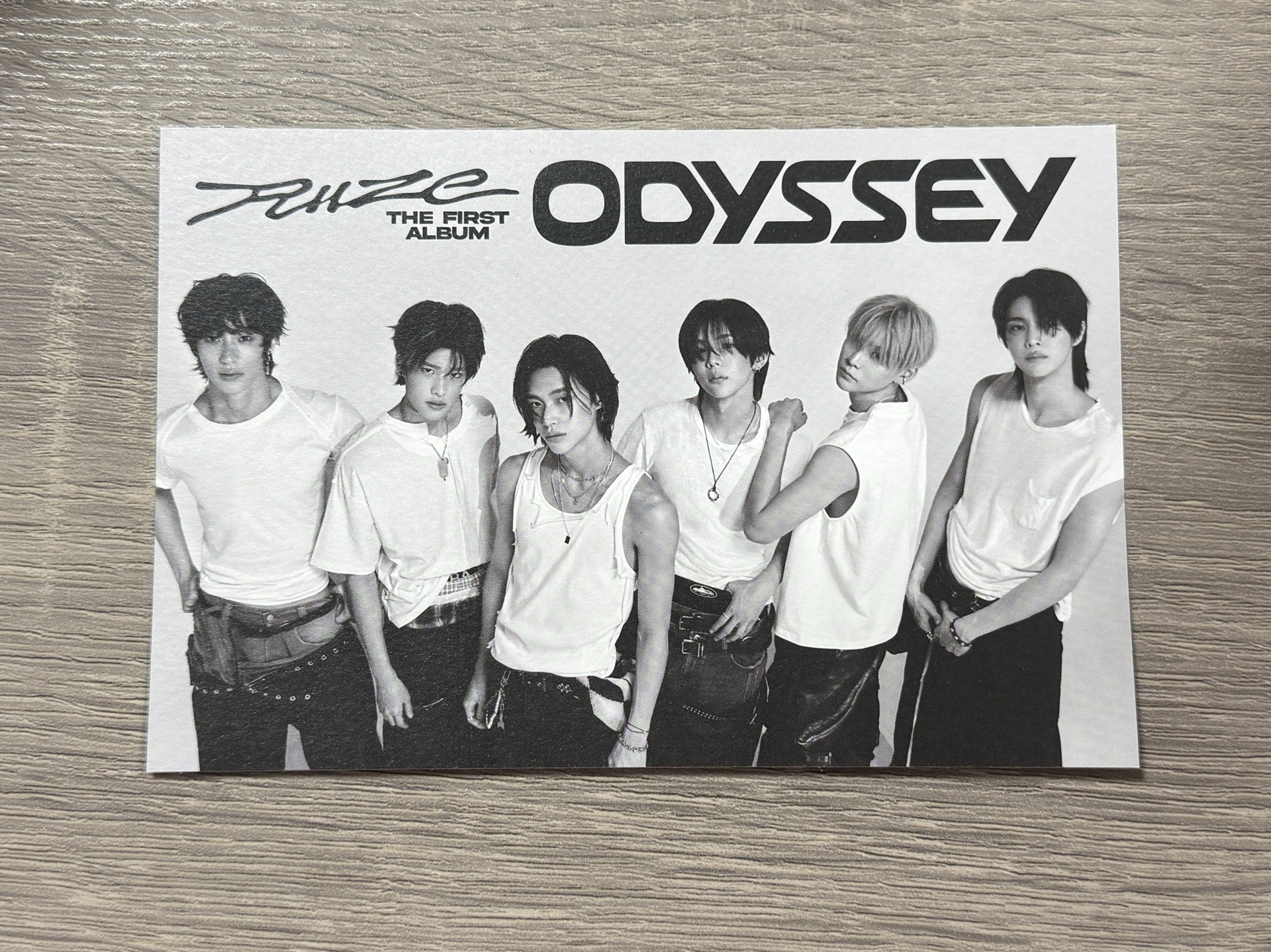 美版 親簽明信片 元彬