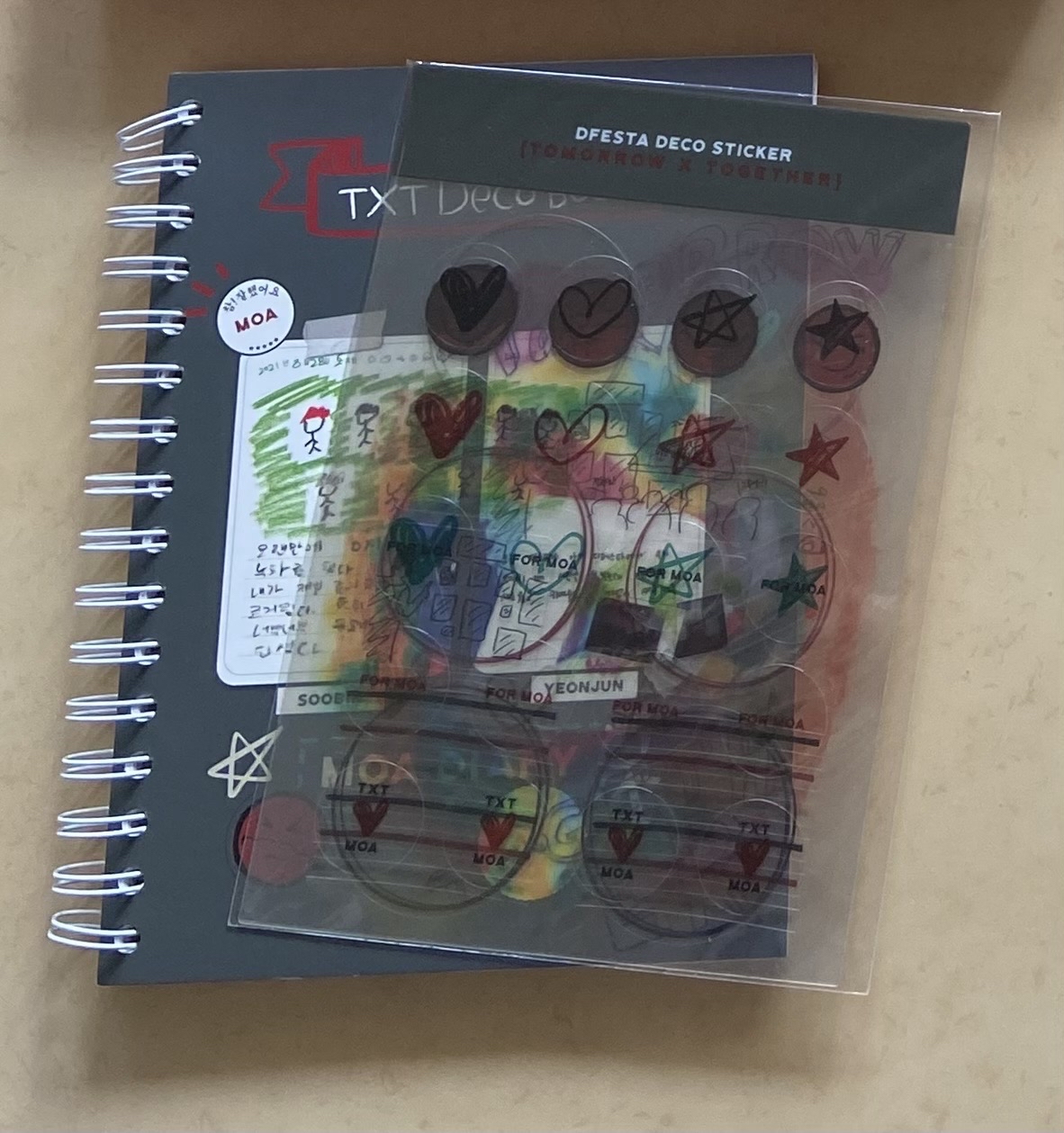 MINI DICON The TXT Deco Book &可愛卡套們