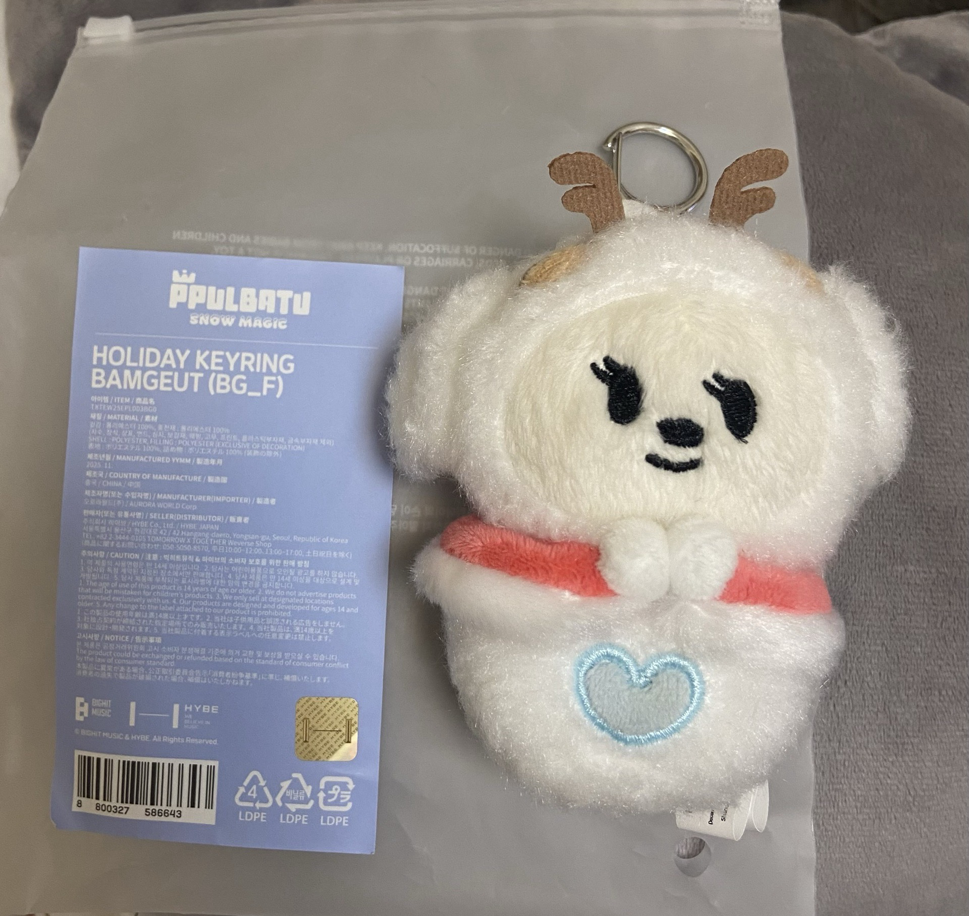 SNOW MAGIC 吊娃 雪人栗嘻（已保留，勿下單）