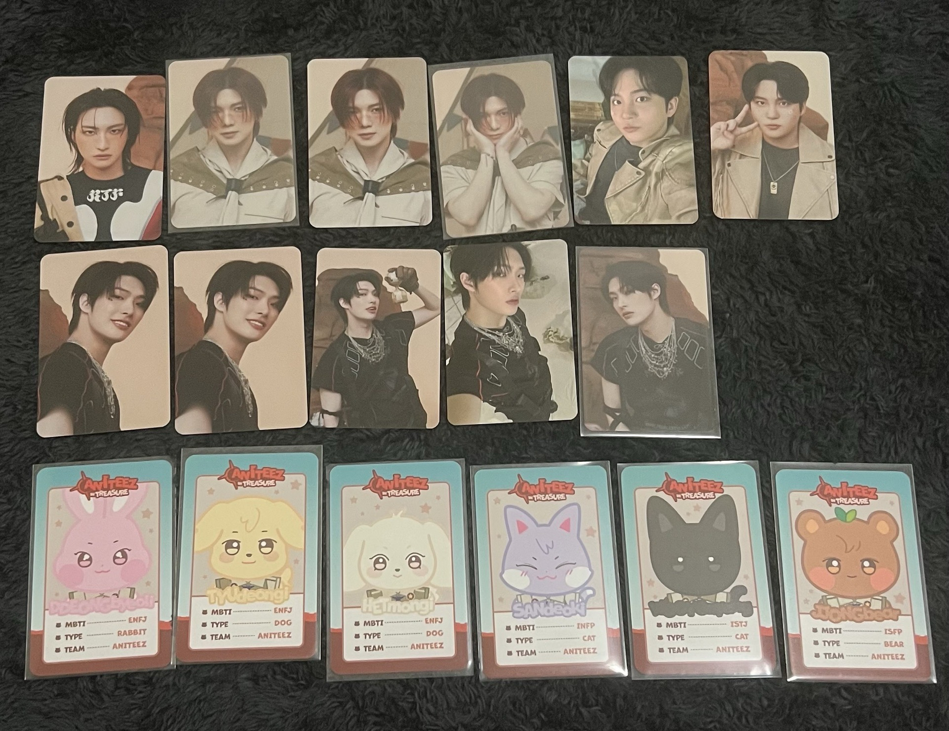ATEEZ ANITEEZ IN TREASURE 隨機卡