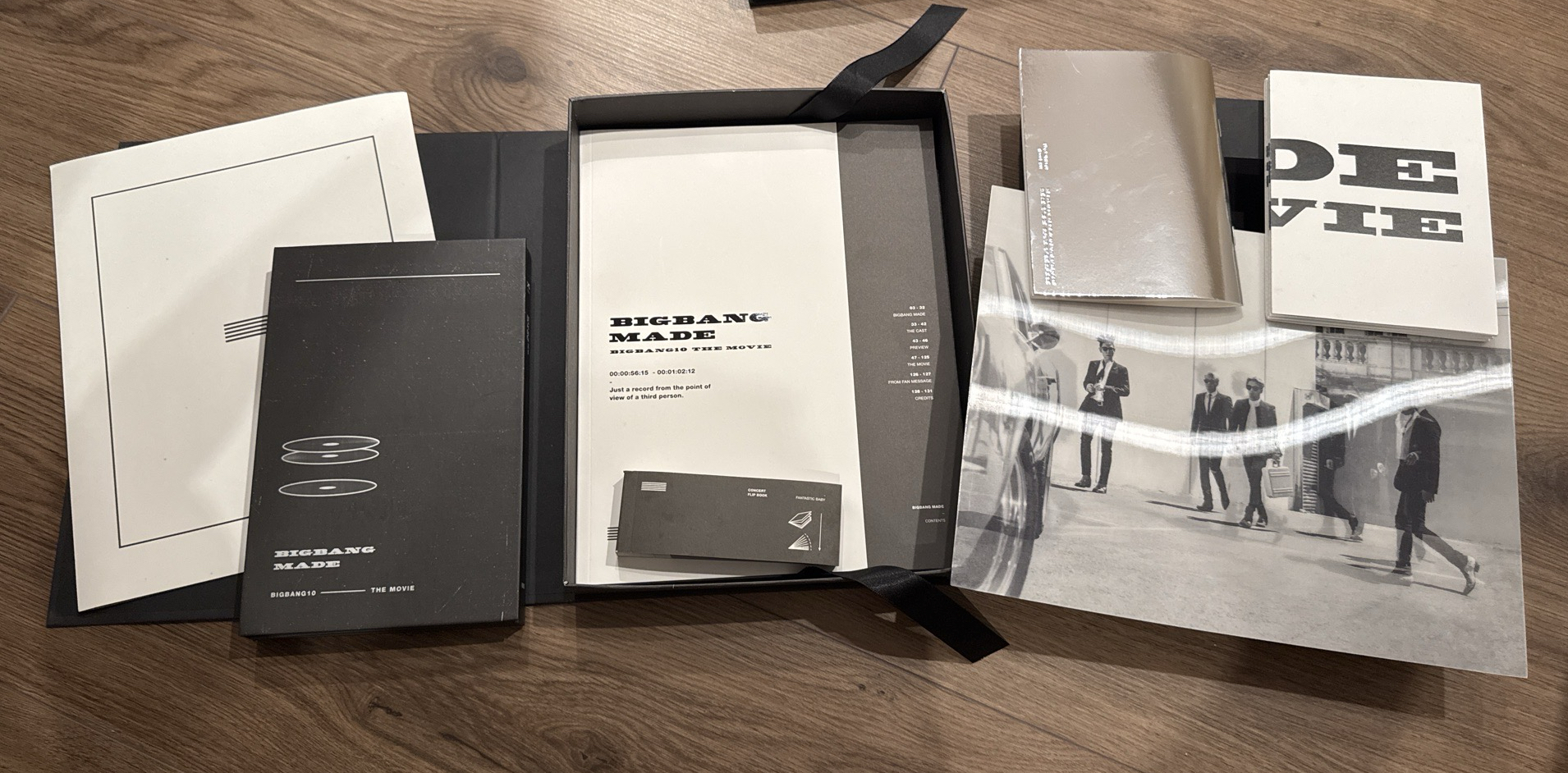 10 THE MOVIE BIGBANG MADE DVD FULLPACKAGE BOX