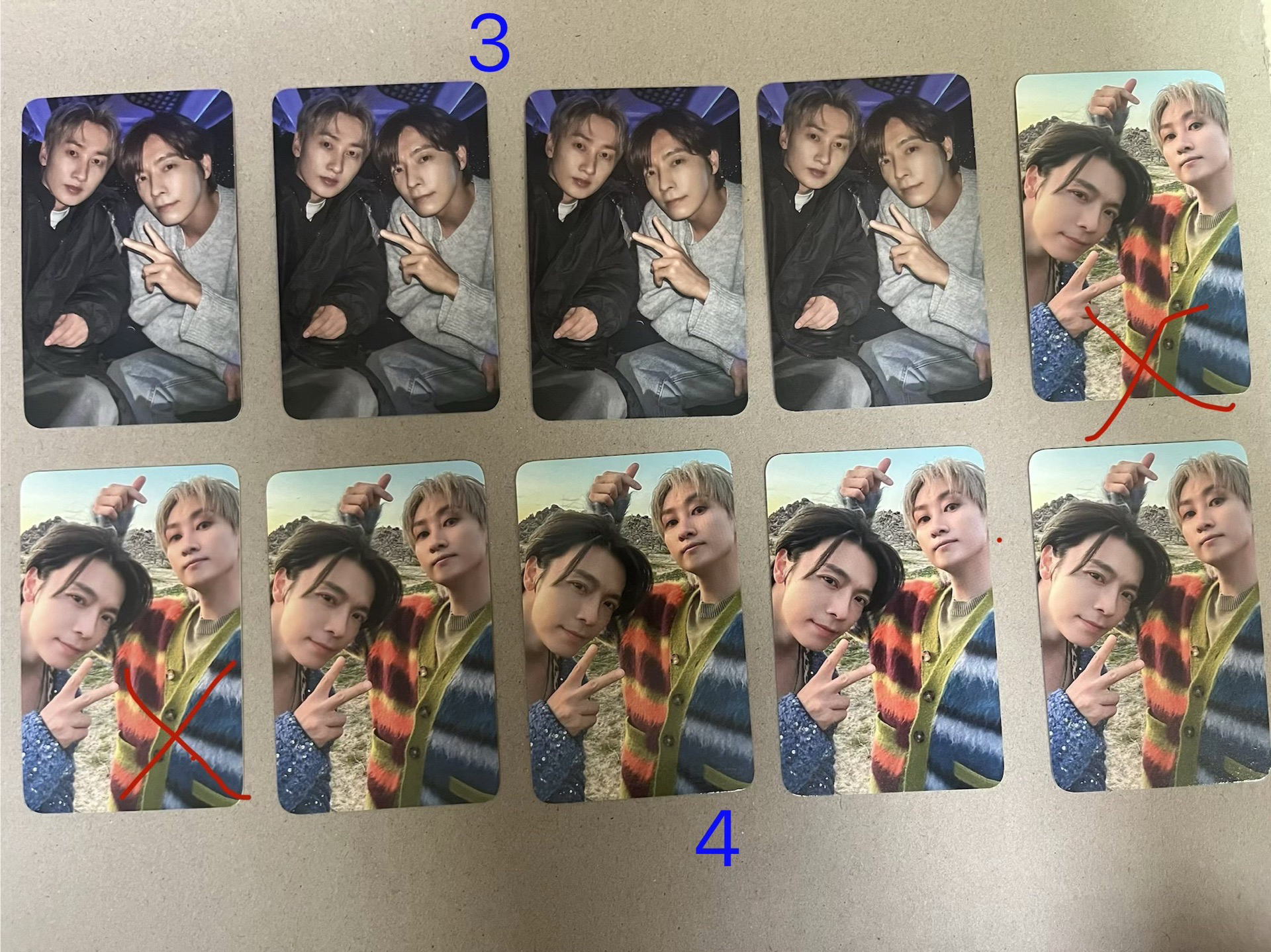 D&E 迷你五輯 雙人 專卡 