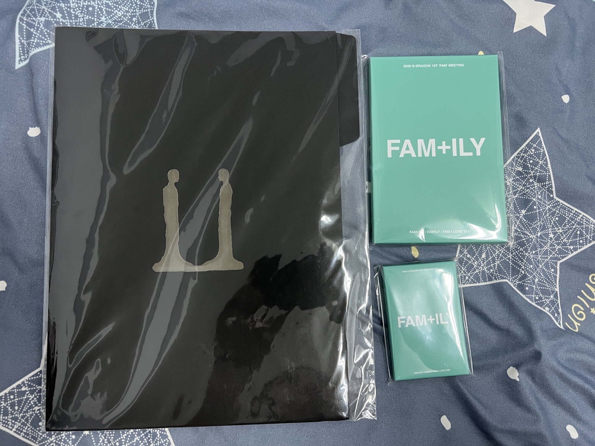 G-DRAGON 2025 海報組  2026 FAM 明信片 小卡