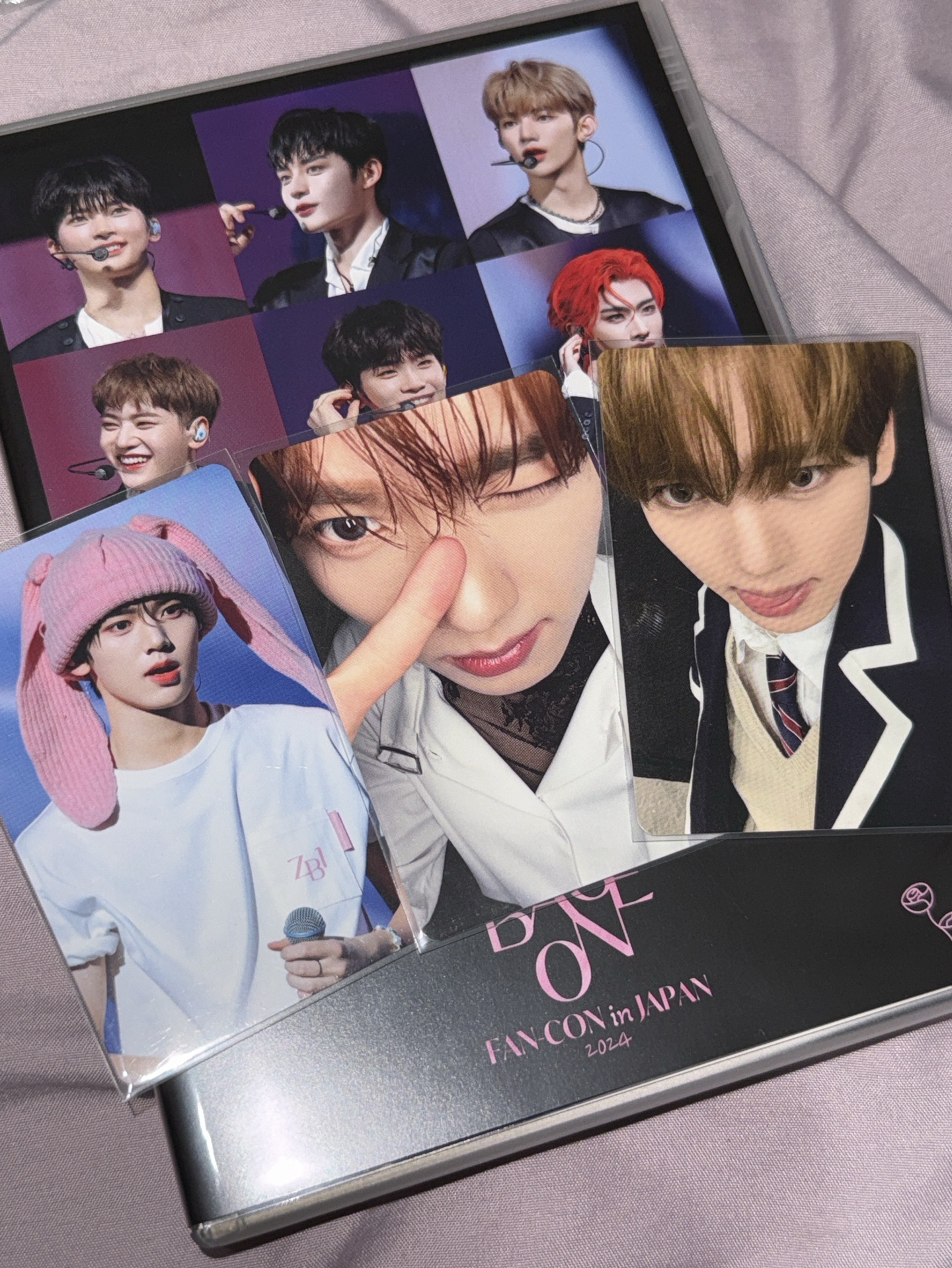 ZB1 日巡 日本fan con DVD 維辰 特典卡 入場卡