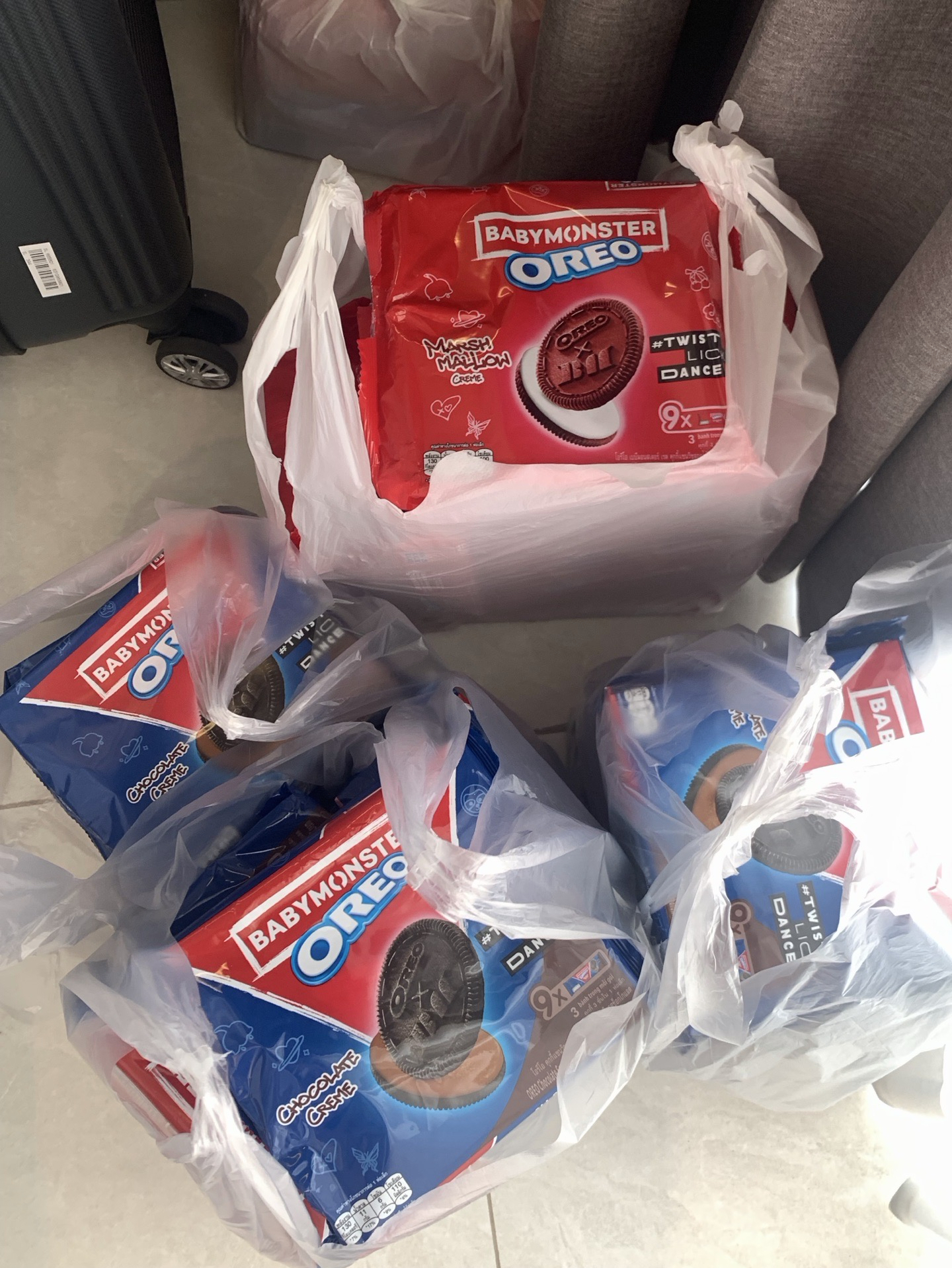 未拆封原味Oreo一盒（含餅乾+小卡）