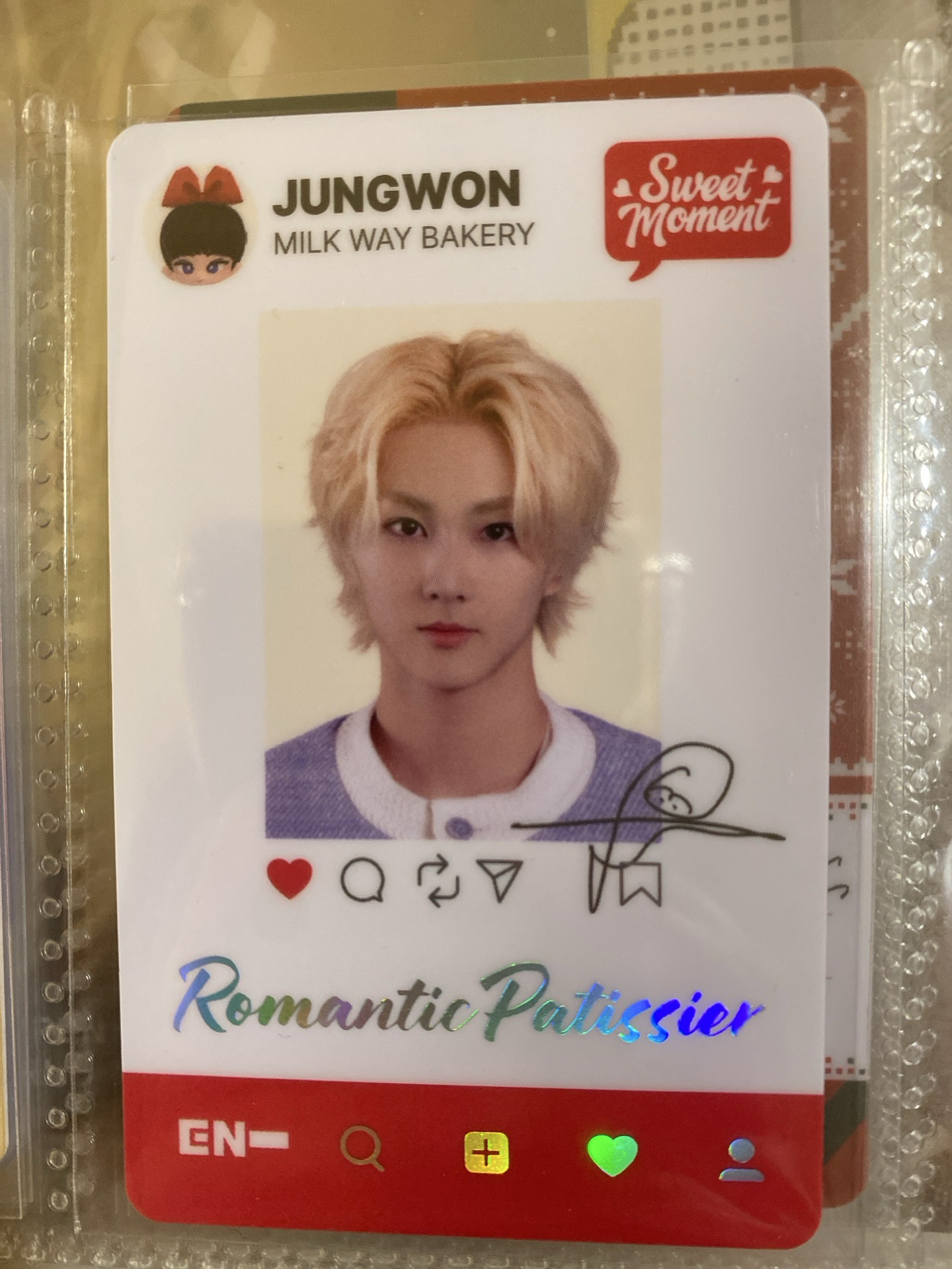 甜蜜時刻 元sp卡 未掃