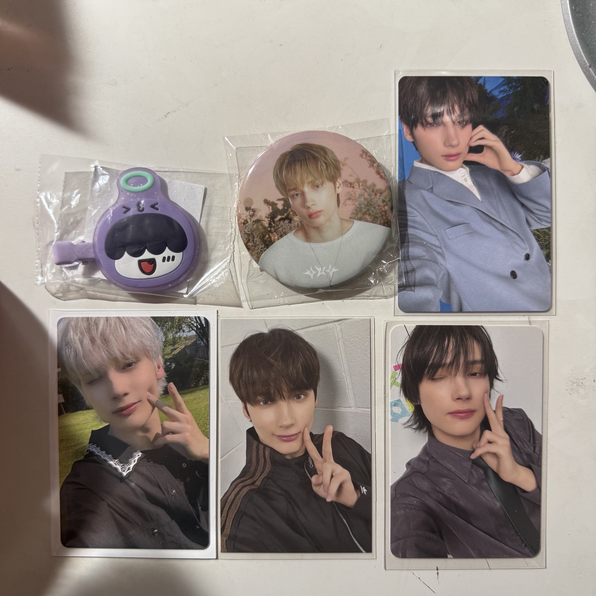 TXT 休寧凱 日巡扭蛋 髮夾