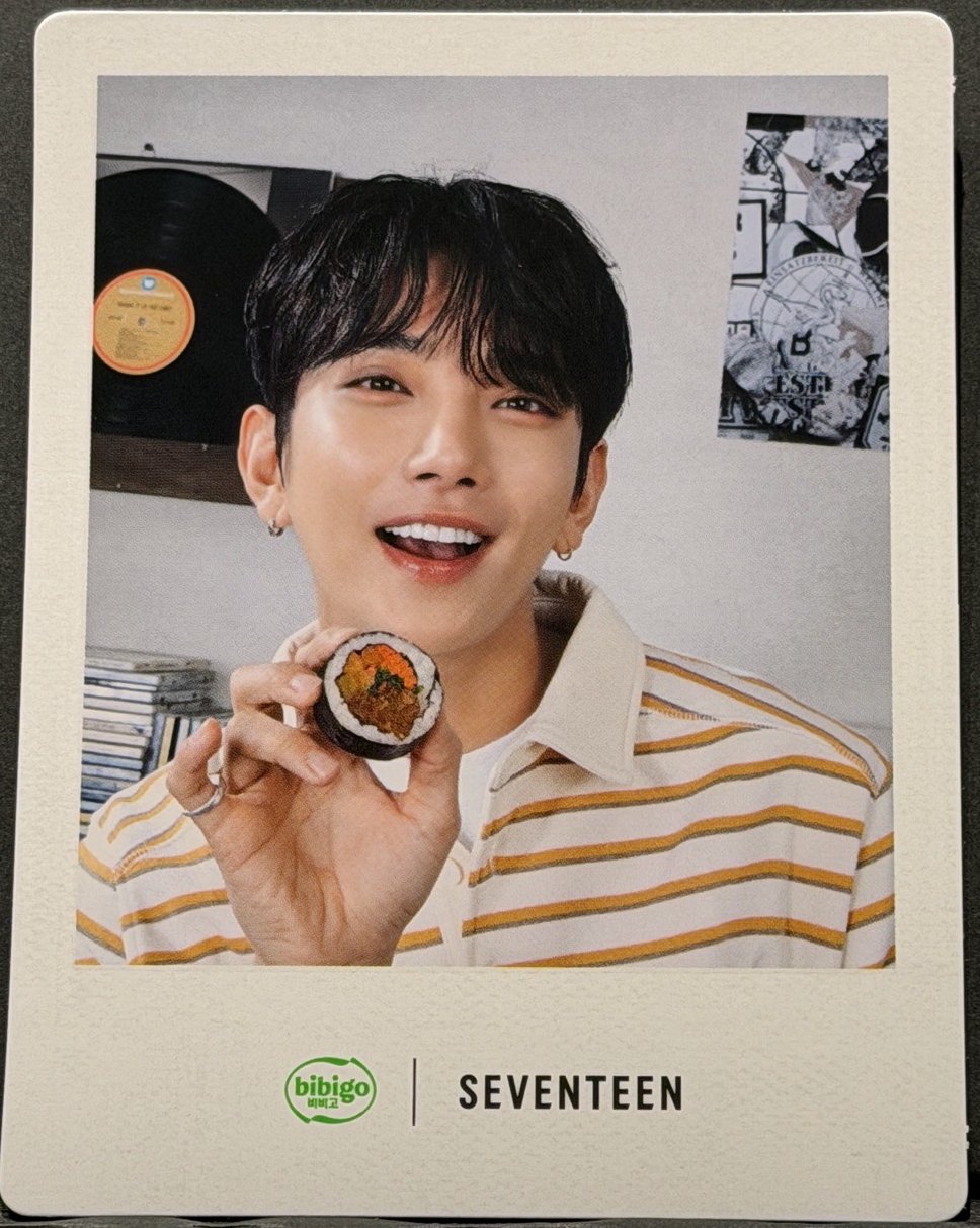 Bibigo代言 滿額卡 洪知秀