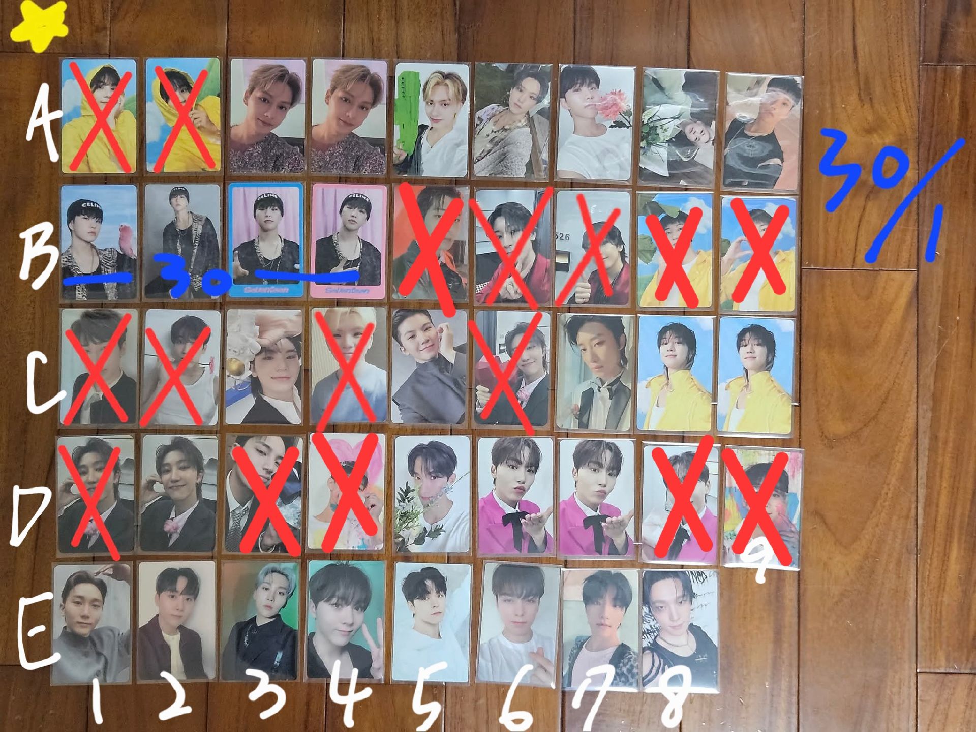 Jun Hoshi Wonwoo Woozi The8 Mingyu DK Seungkwan Vernon Dino