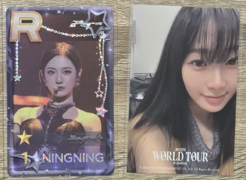 aespa 周邊卡/代言卡 柚吉寧