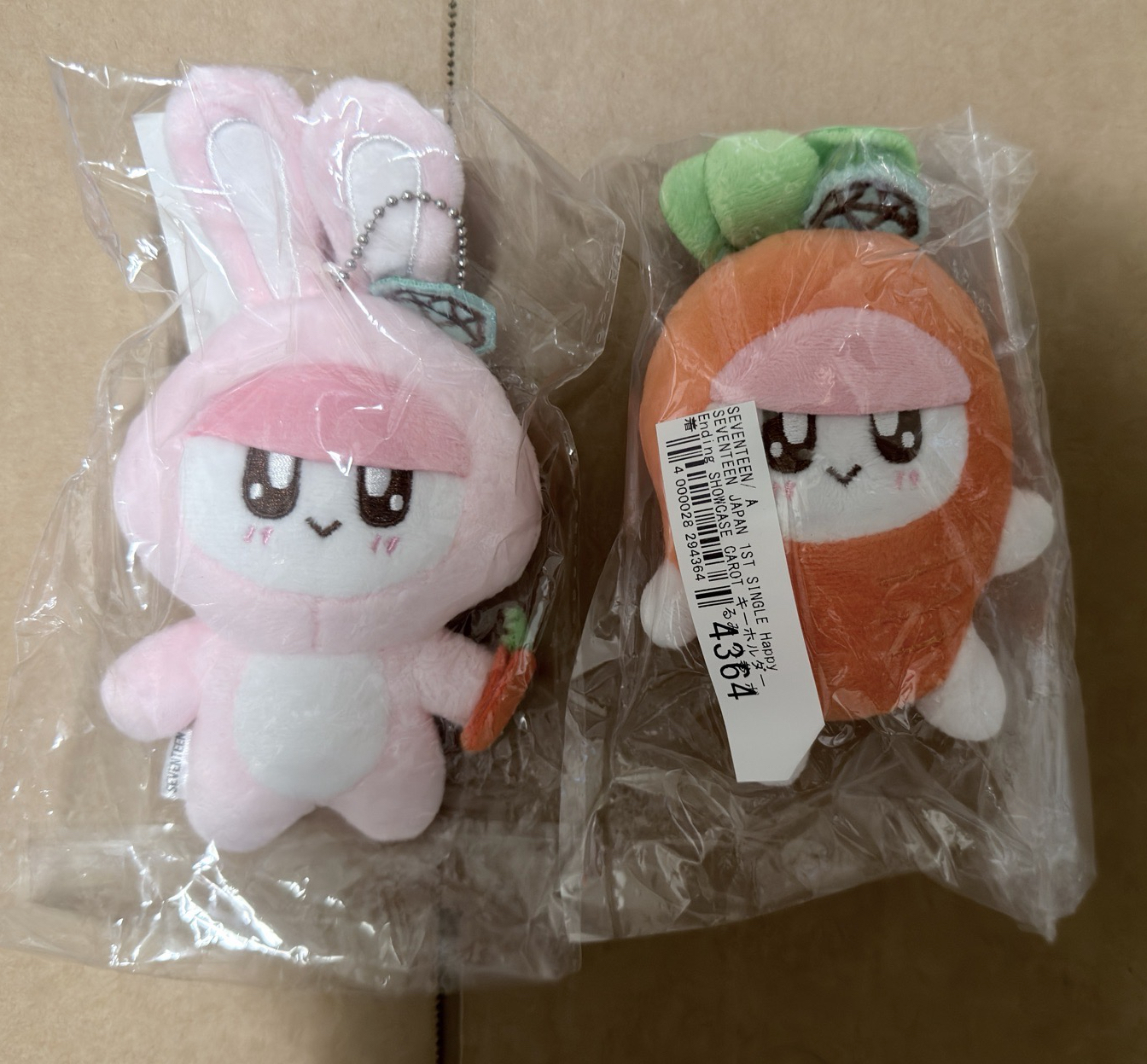 （現貨兩隻不拆）seventeen 兔蹦 蘿蔔蹦 蹦蹦 娃娃