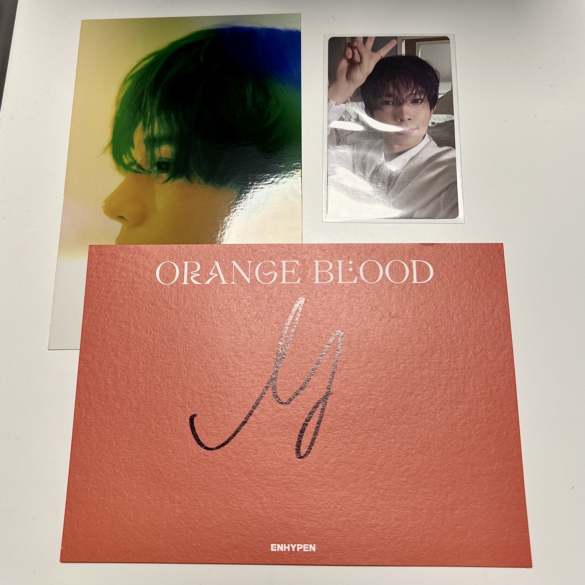 李羲承orange blood 親簽全專