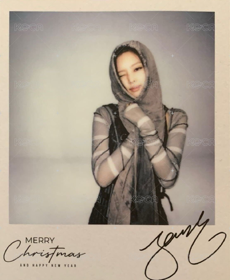 Jennie聖誕拍立得 會員禮 日咖