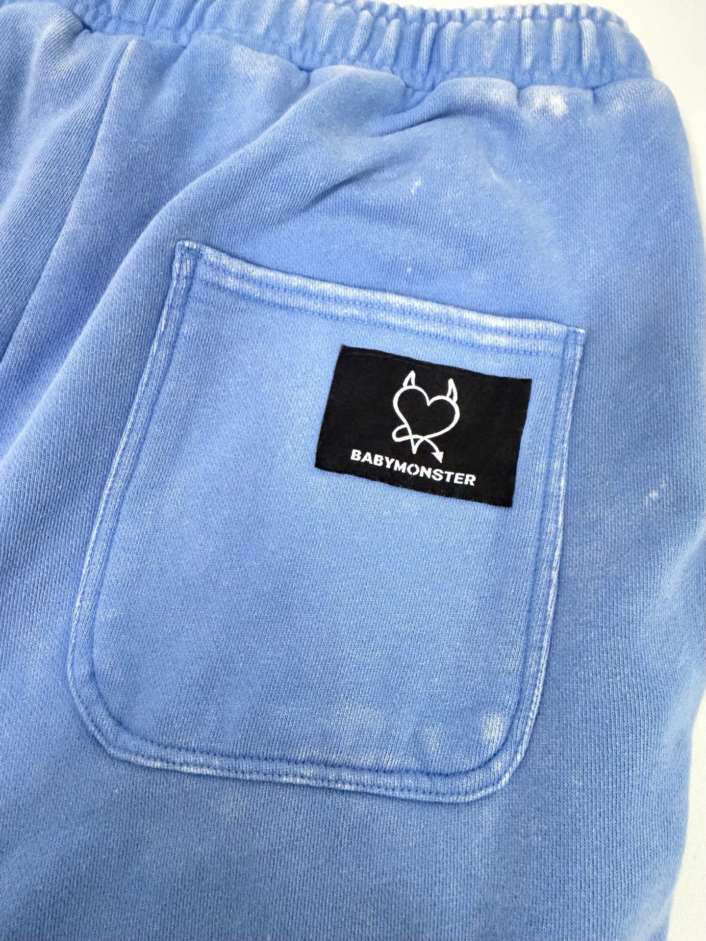 HELLO MONSTERS 日本場週 水洗藍 運動套裝 BABYMONSTER 