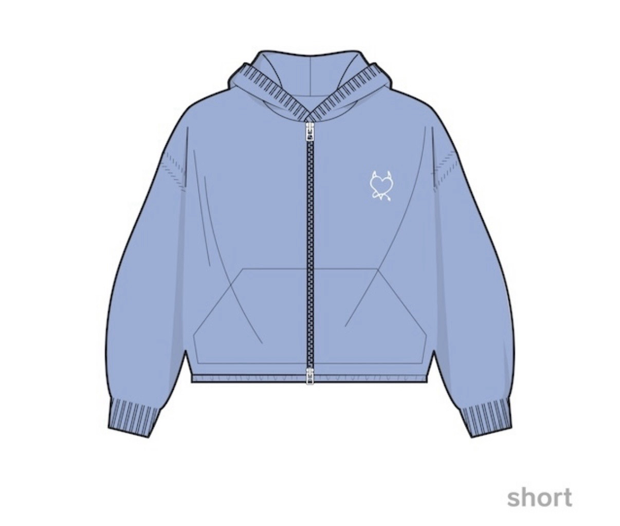 HELLO MONSTERS 日本場週 水洗藍 運動套裝 BABYMONSTER 