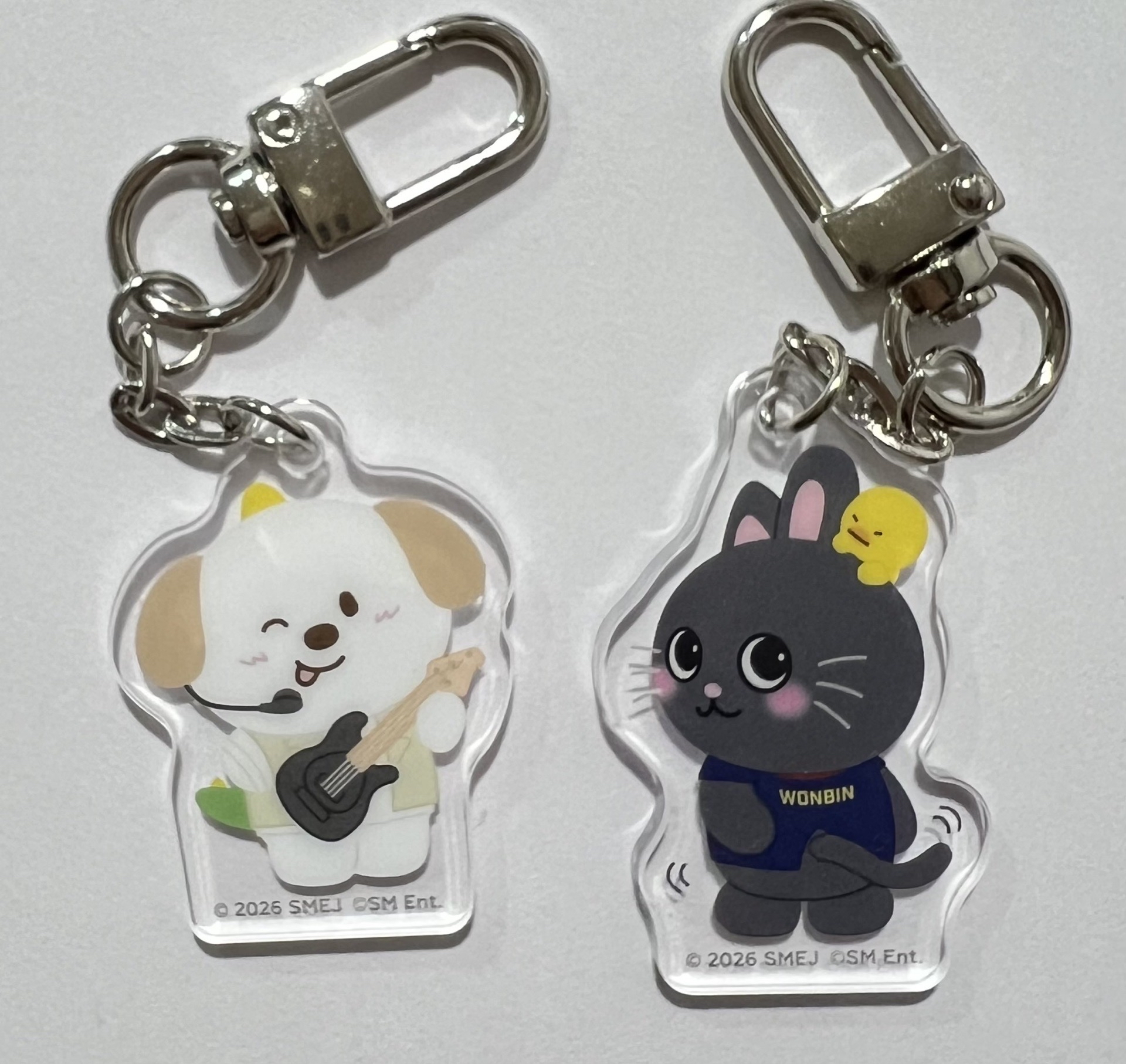 東蛋鑰匙圈 兔貓鴨 狗龍