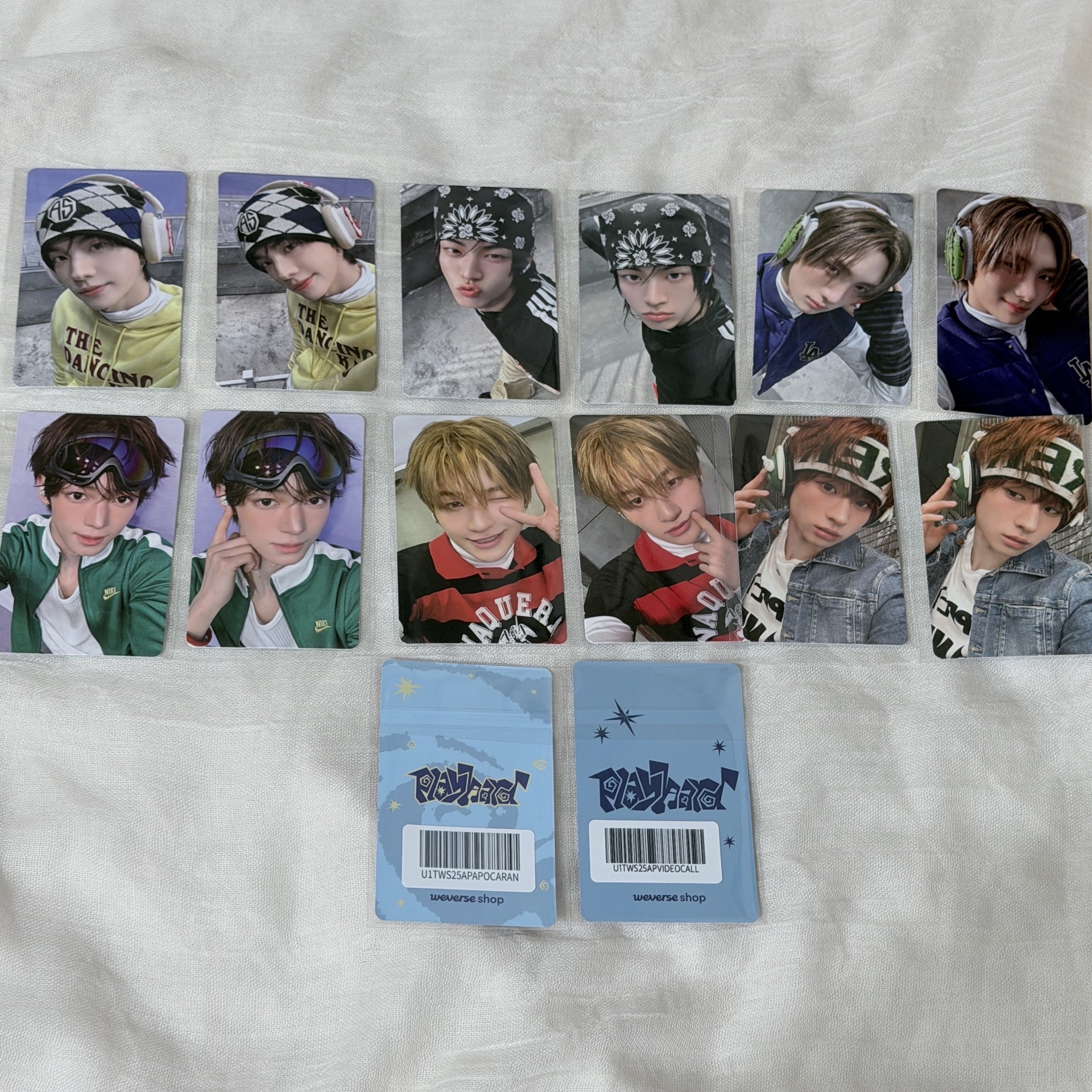 Play Hard WEVERSE特典卡