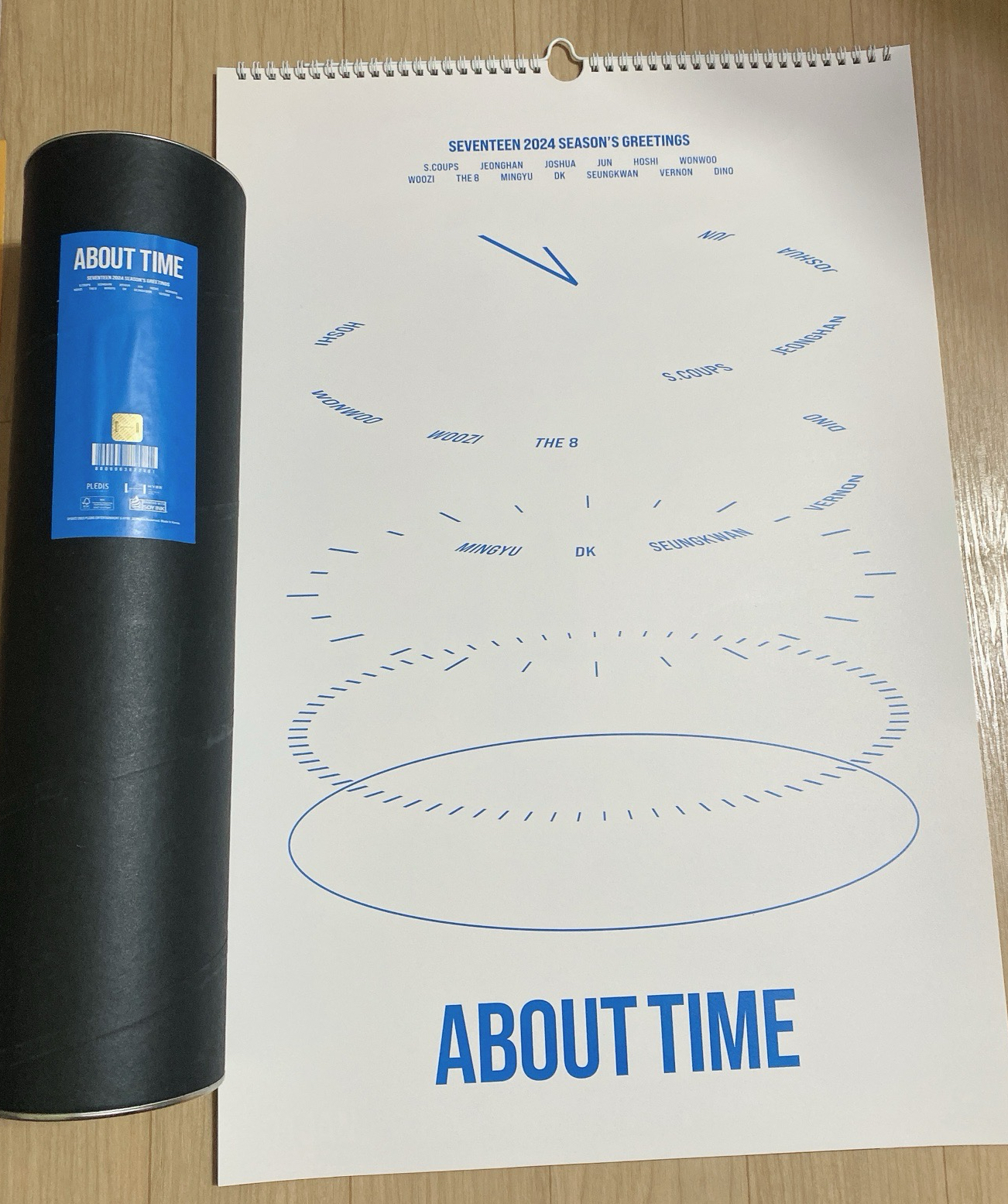 SEVENTEEN SEASON GREETINGS掛曆