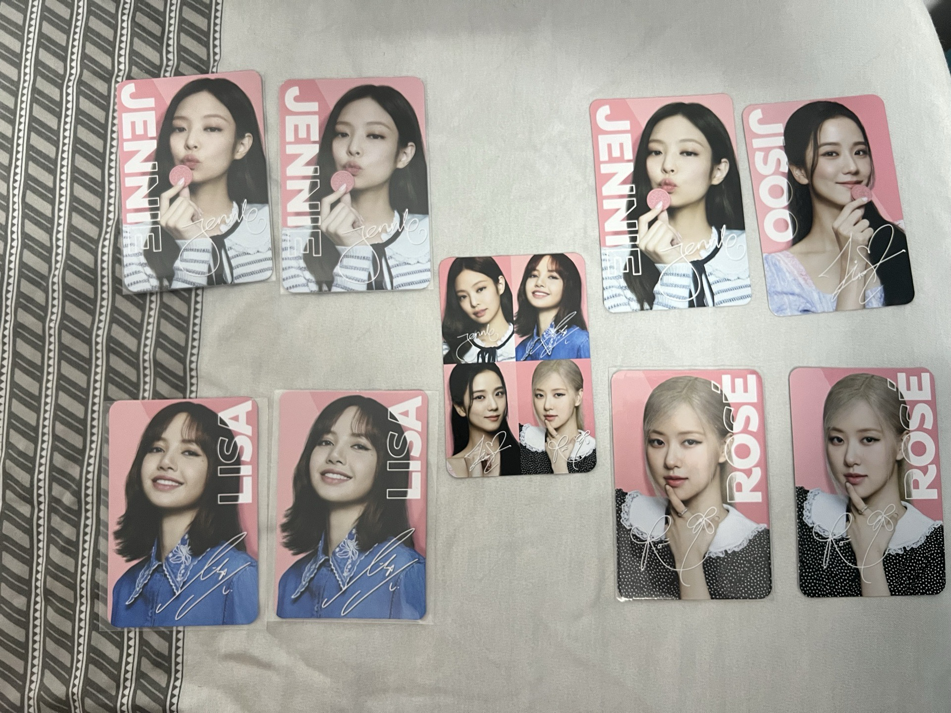 BLACKPINK Oreo代言小卡