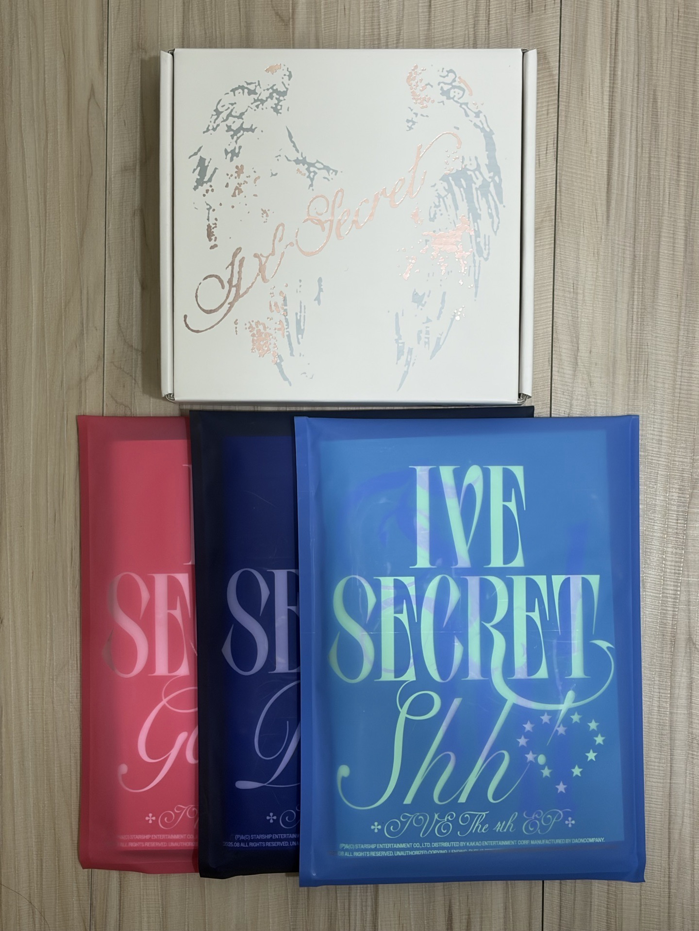 IVE SECRET 空專 四版一套
