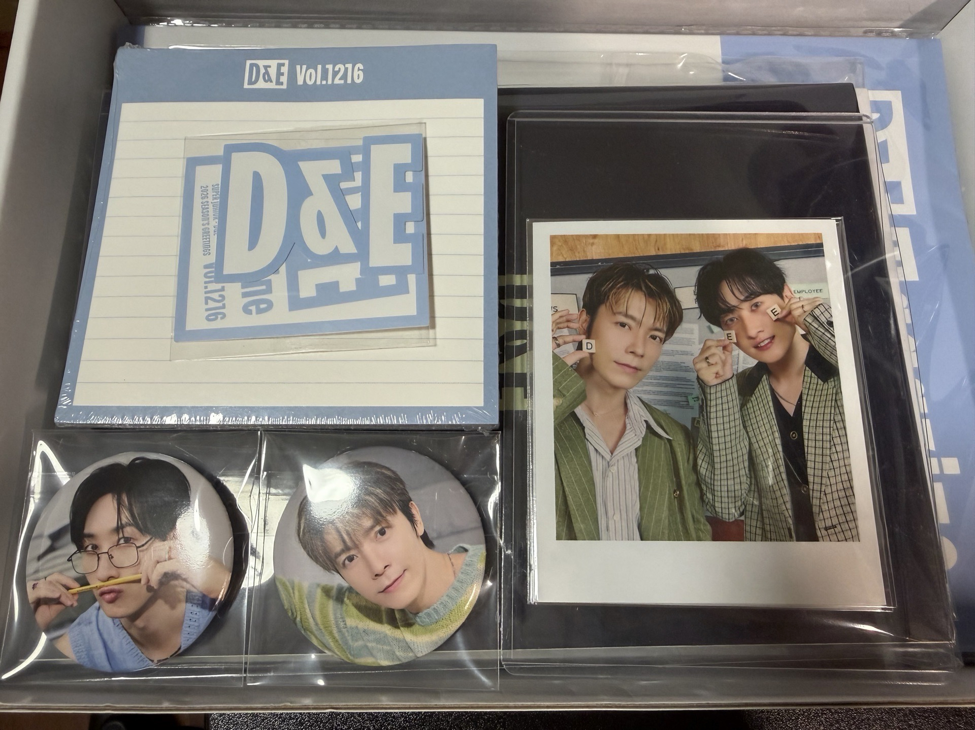 D&E 2026 年曆 配置不全 銀赫 東海