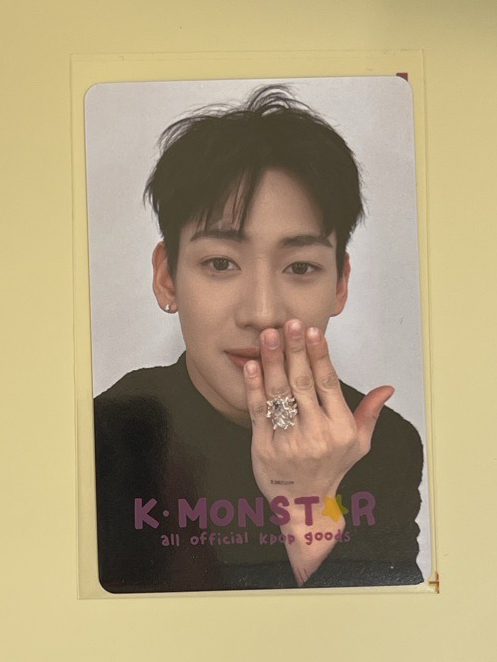 GOT7 BAMBAM 台灣簽售特典卡