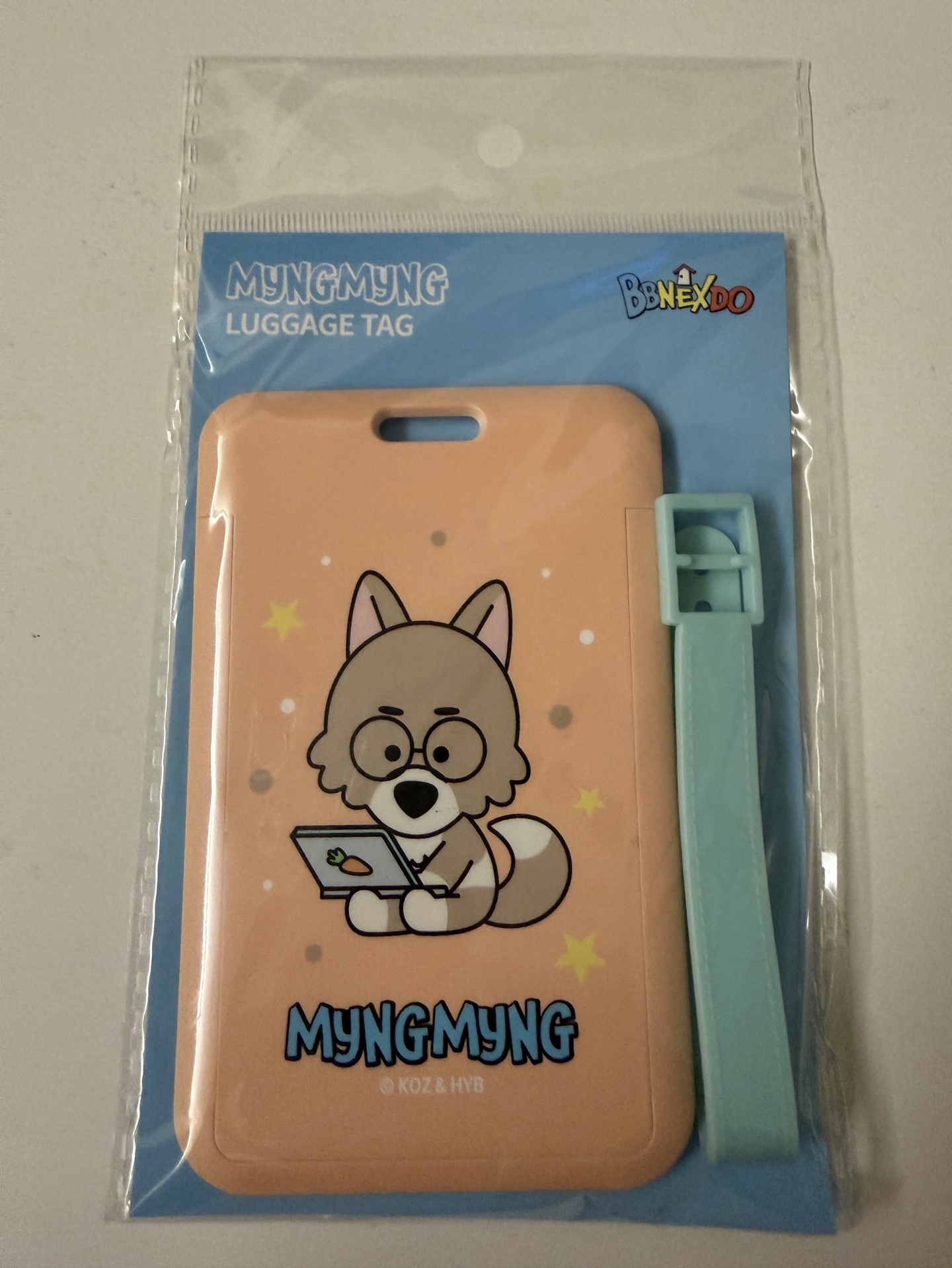 💙明宰鉉 行李吊牌