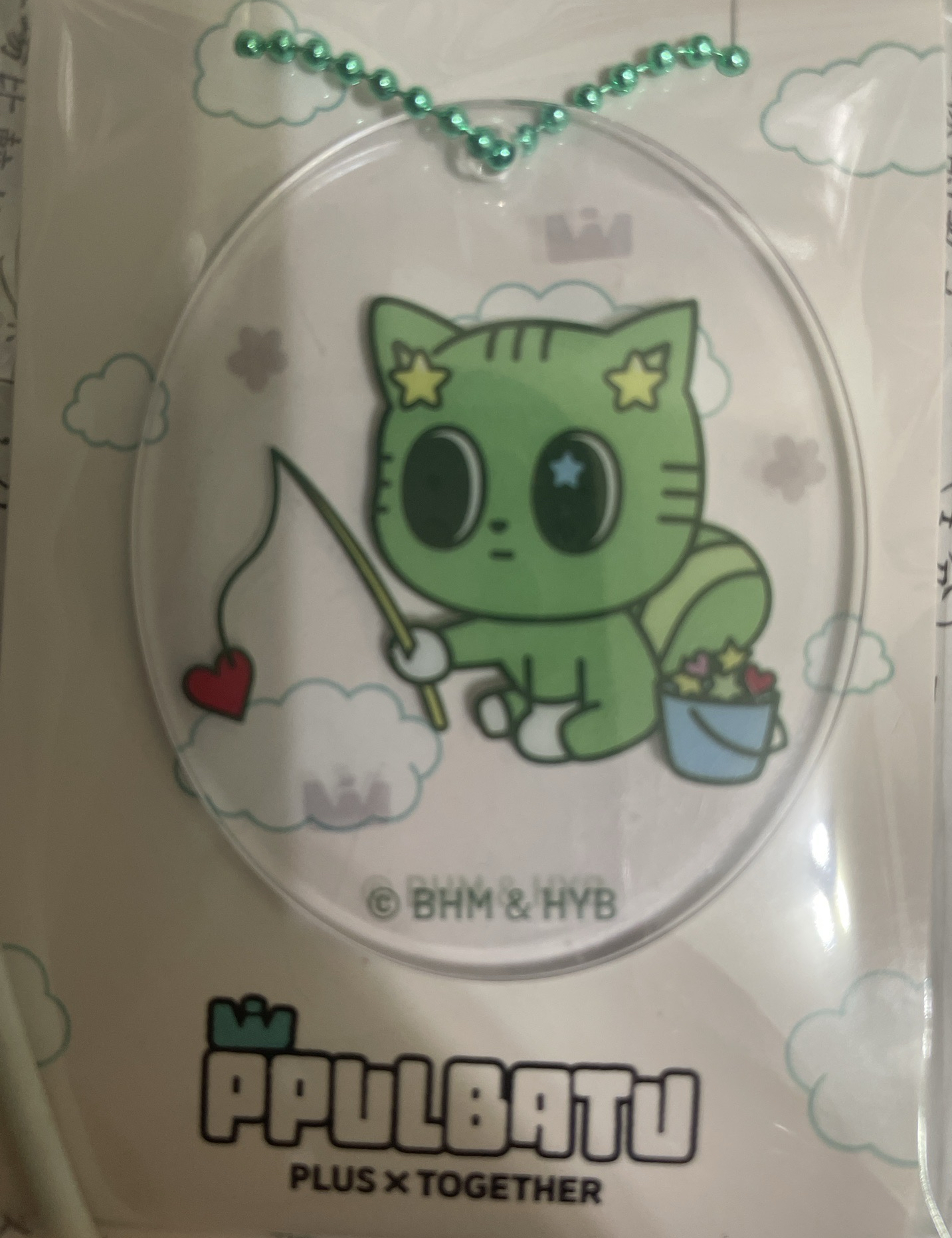 松喵吊飾和太顯專輯小卡