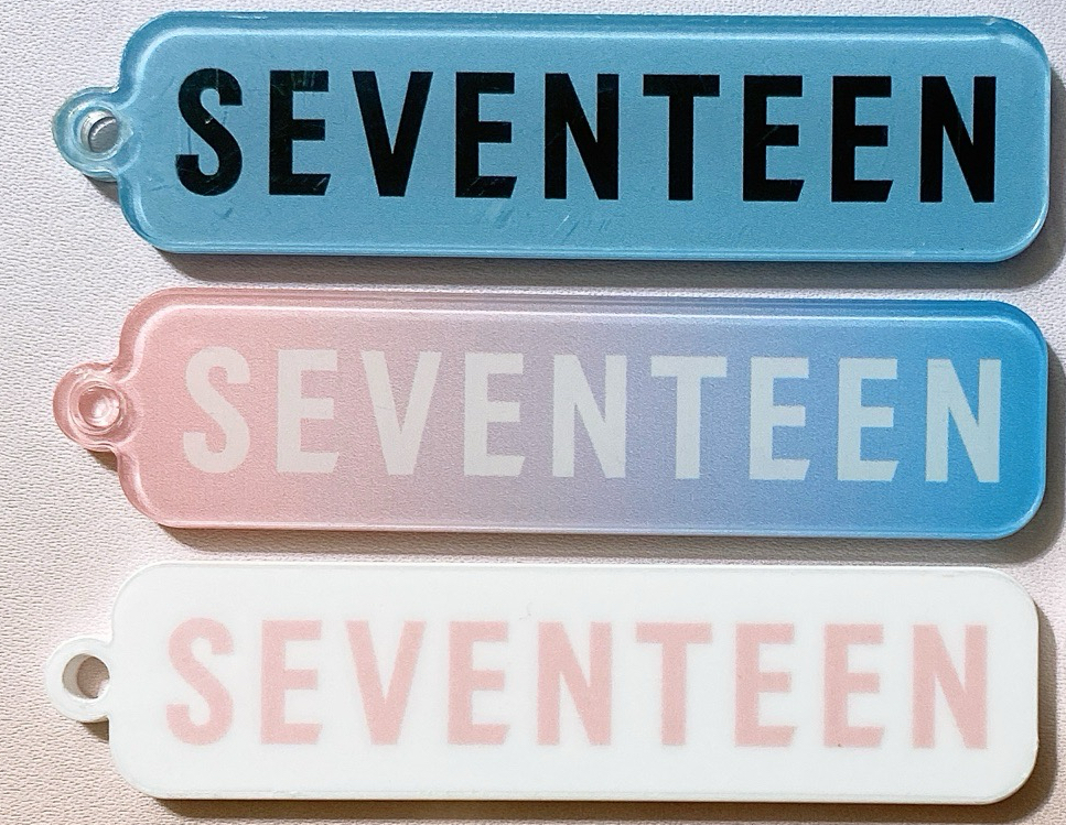 SEVENTEEN 粉藍漸層
