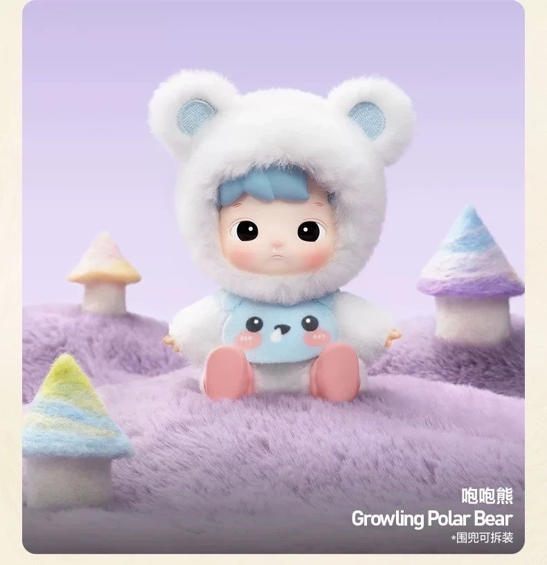 HACIPUPU動物貼貼-咆咆熊